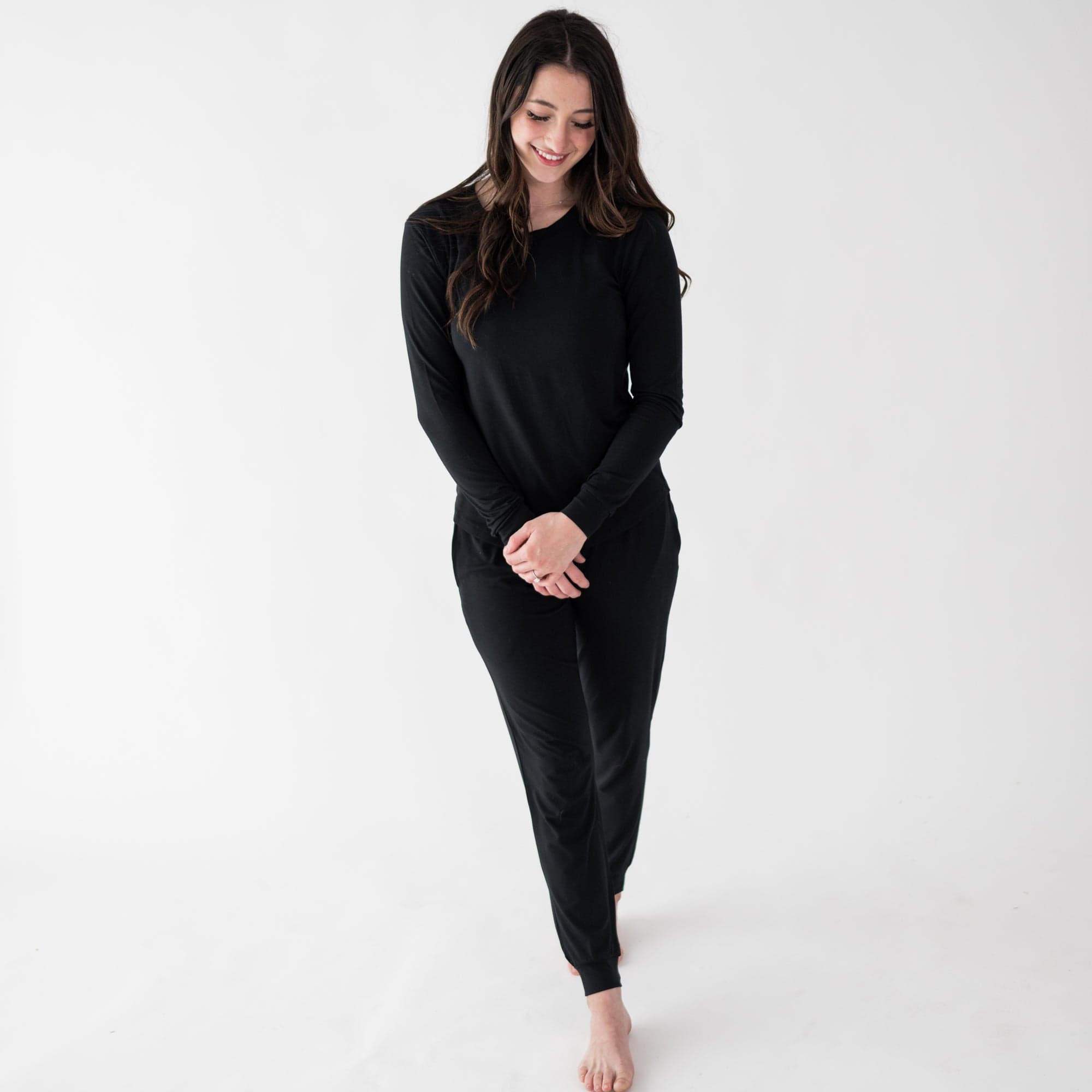 Women s Jogger Pyjama Set in Midnight