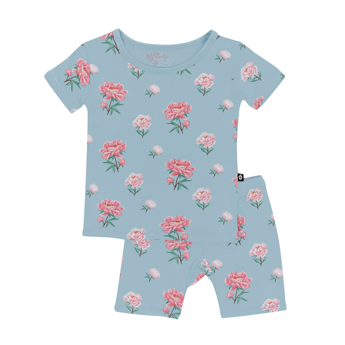 Short Sleeve Pyjamas in Peony