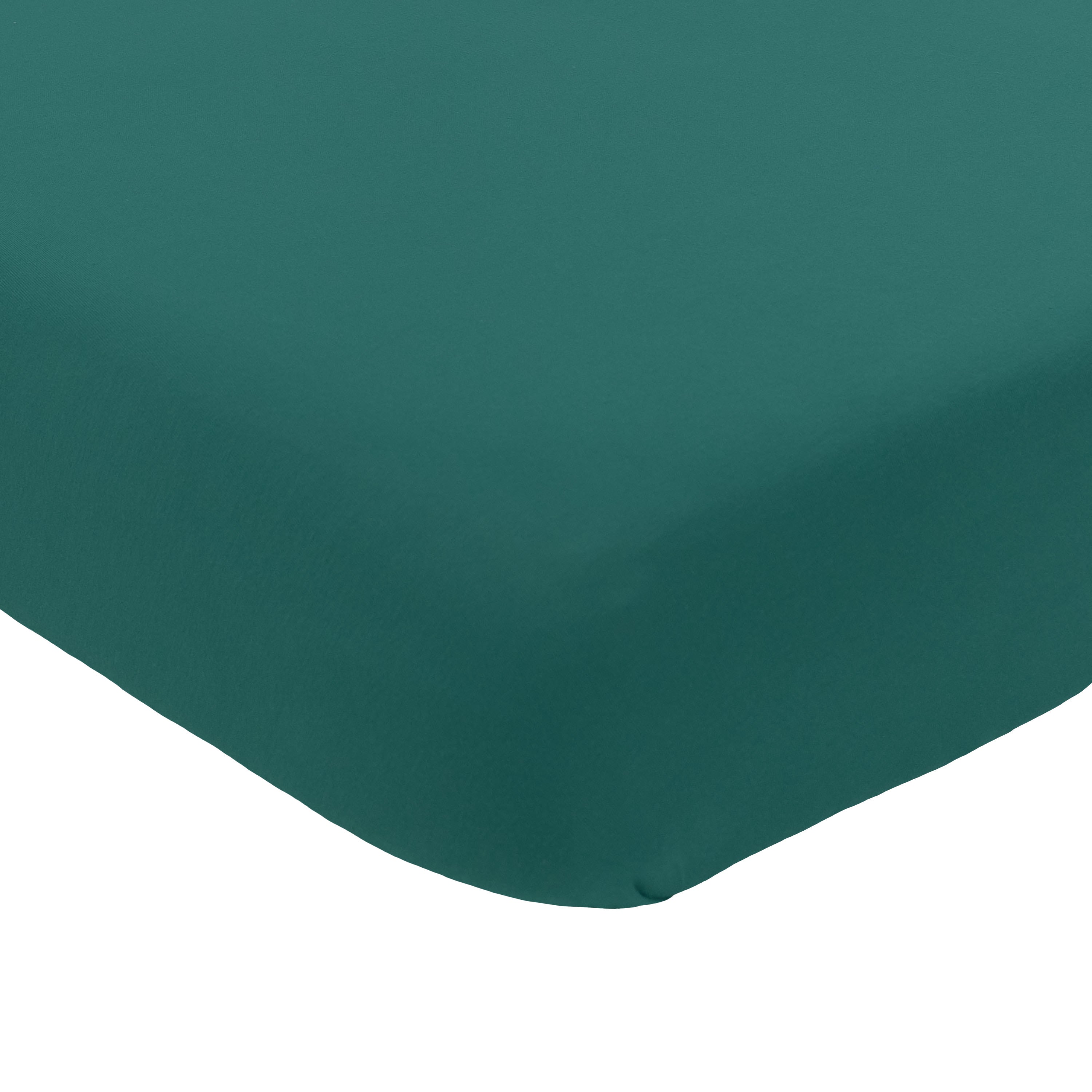 Cot Sheet in Emerald