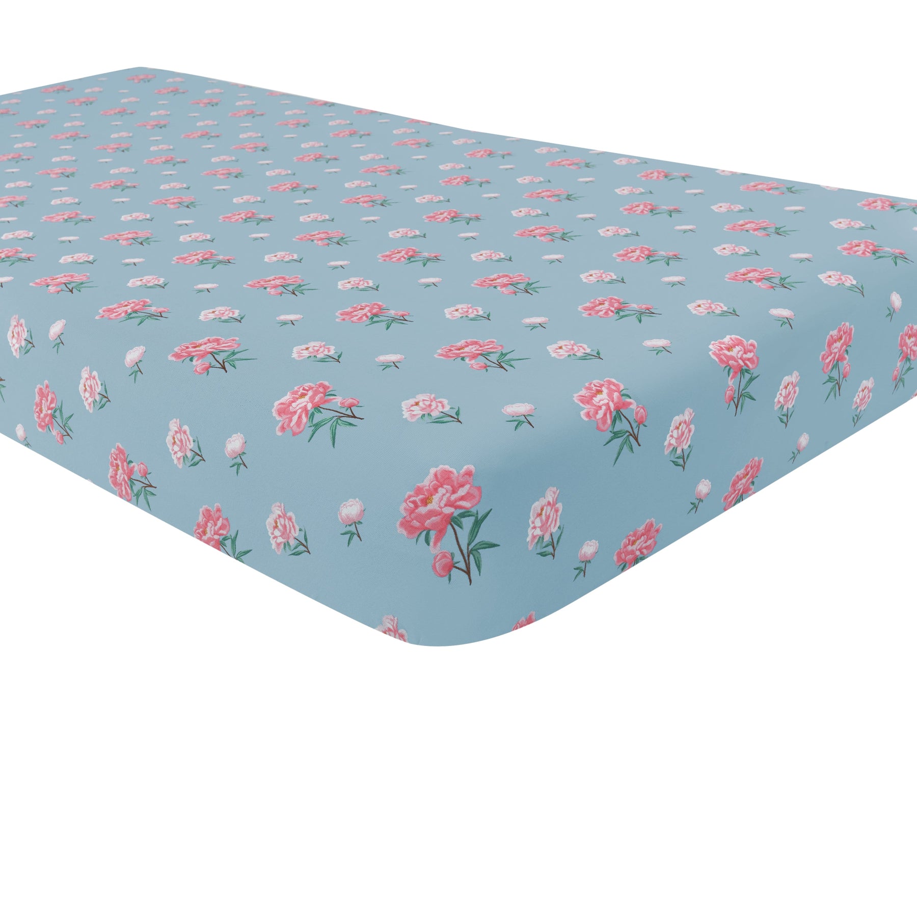 Cot Sheet in Peony