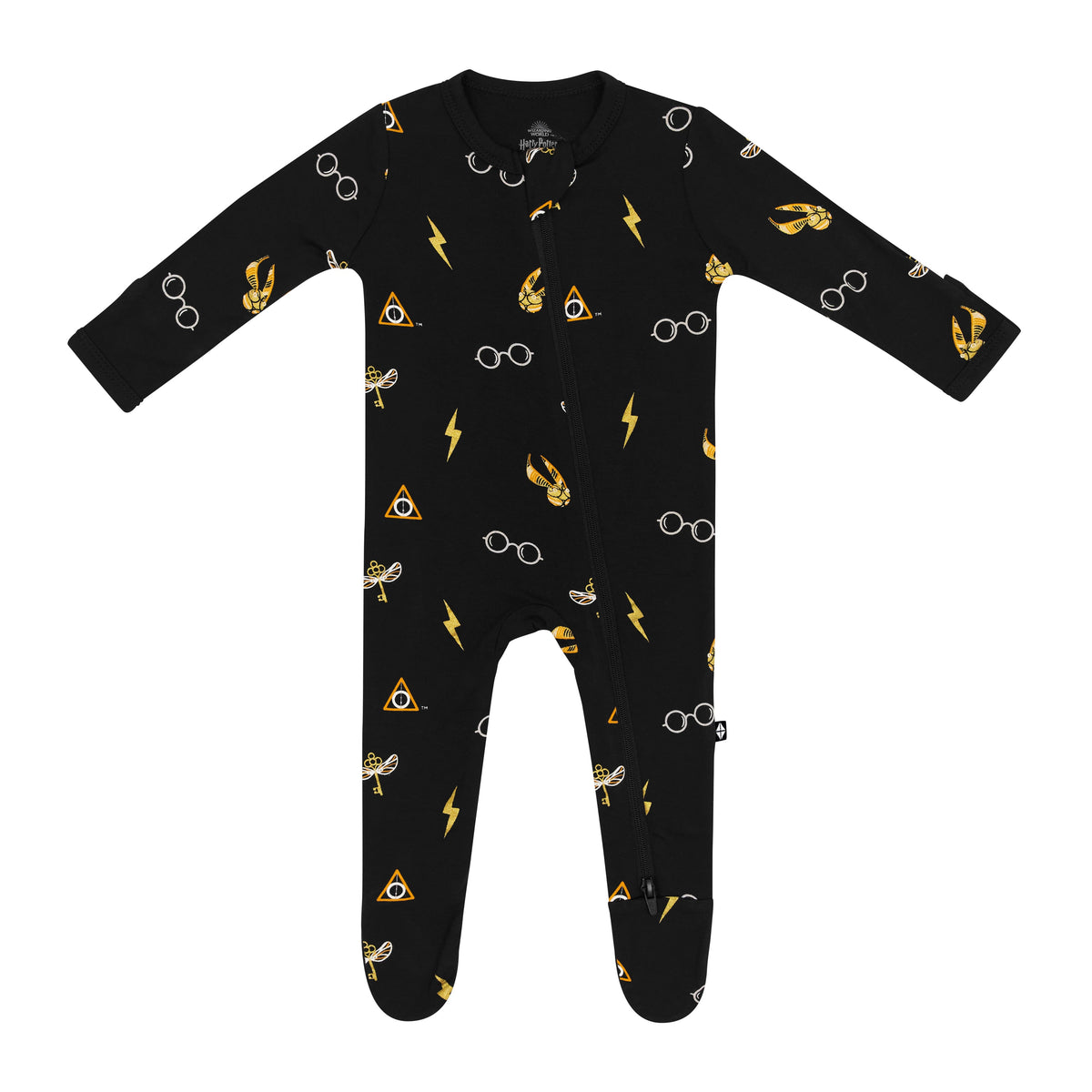 Zippered Sleepsuit in Midnight Icon