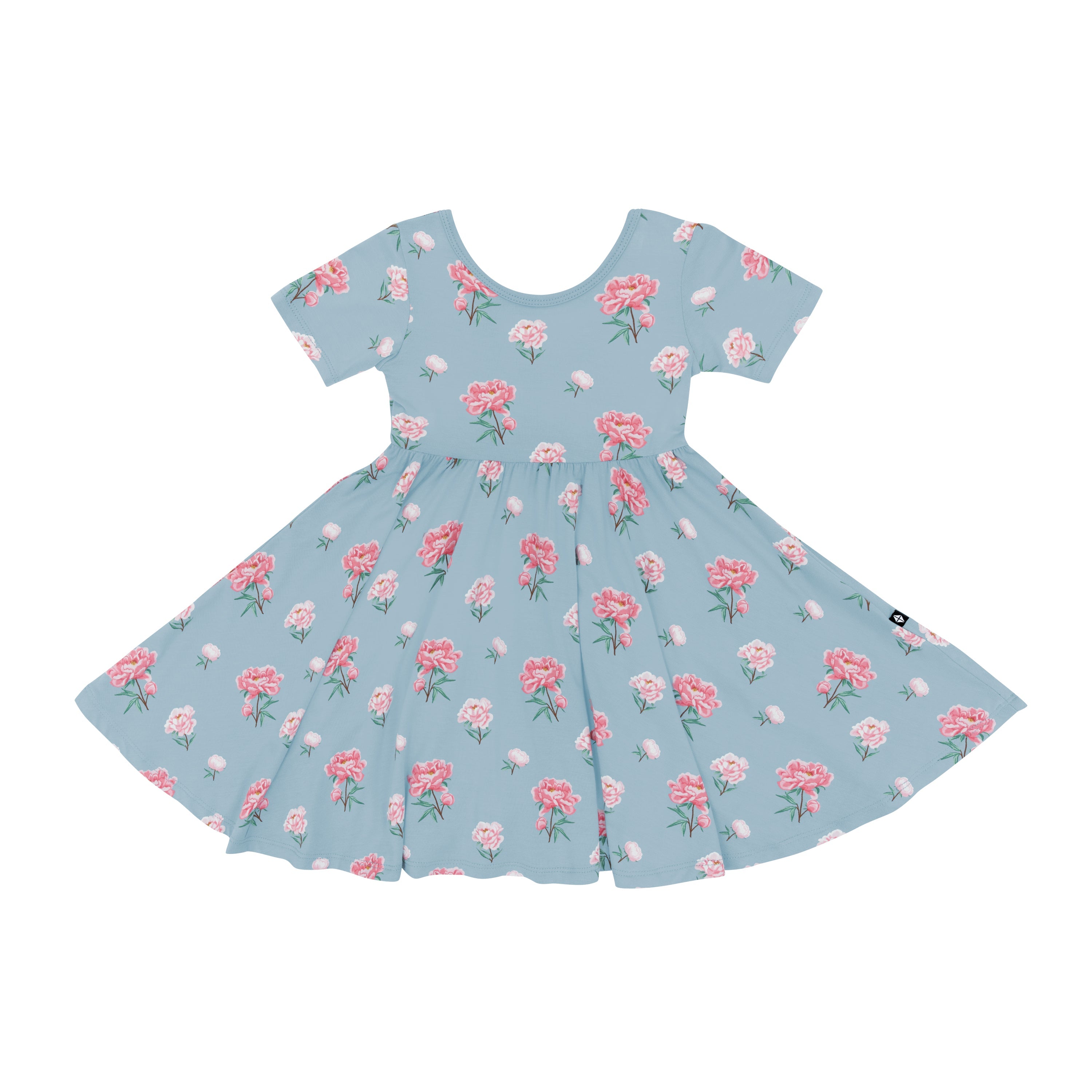 Twirl Dress in Peony