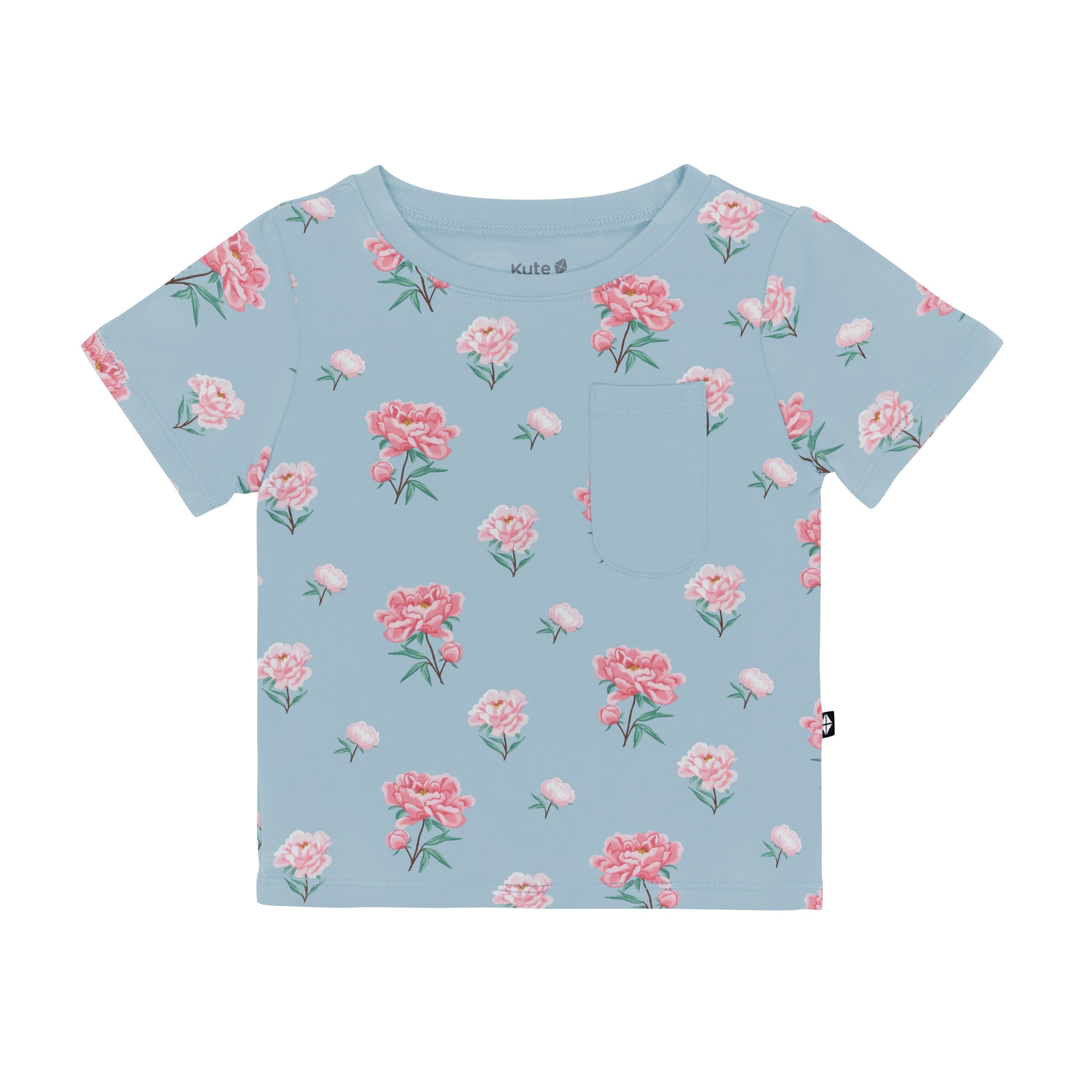 Toddler T-shirt in Peony