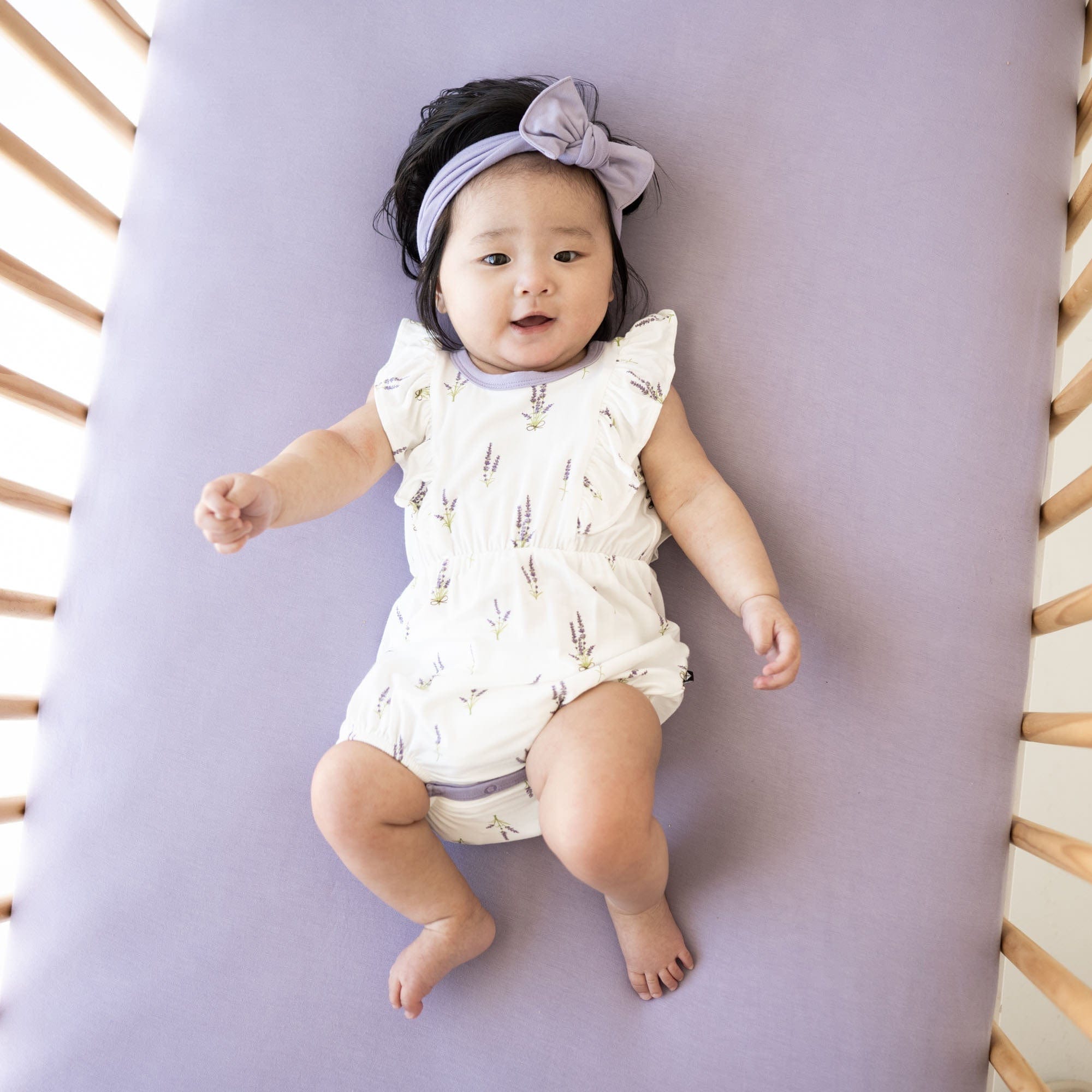 Kyte Baby Bubble Romper Bubble Romper in Lavender