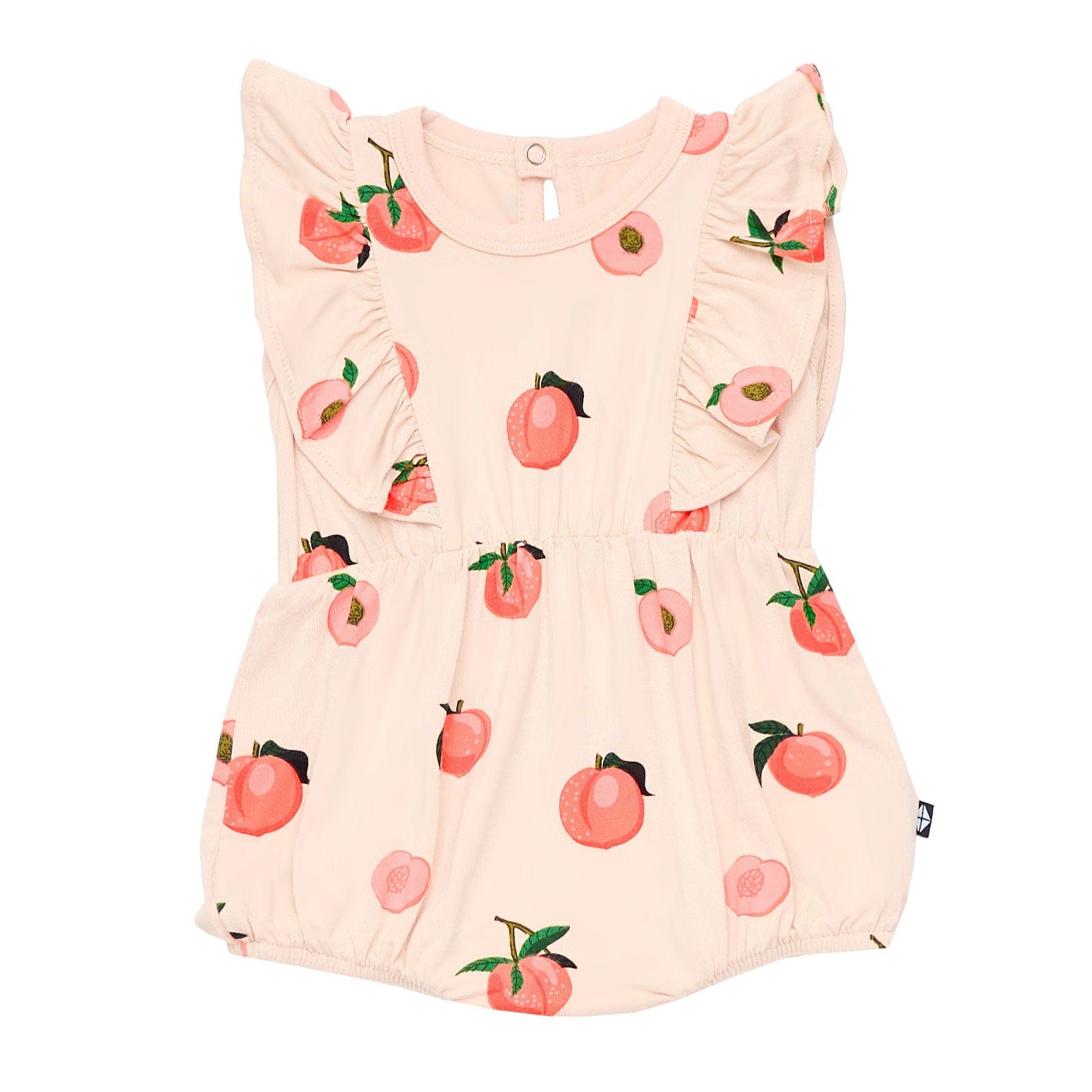 Kyte Baby Bubble Romper Bubble Romper in Peach