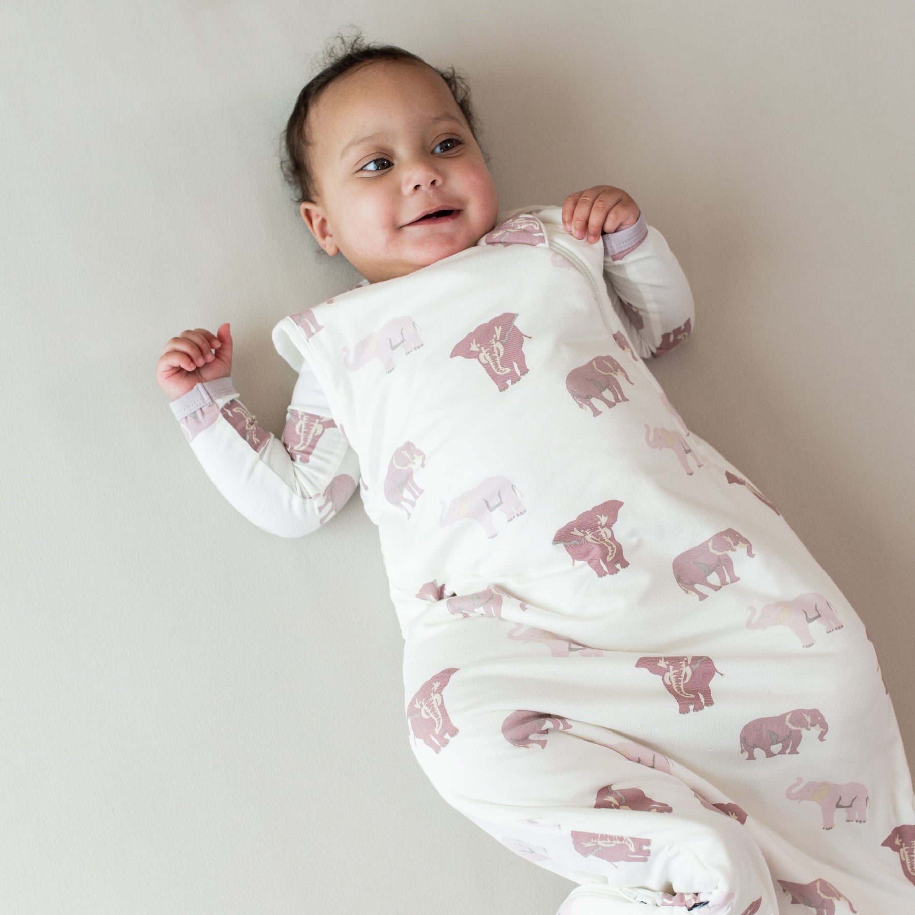 Kyte Baby Sleep Bag 1.0 Tog Sleep Bag in Elephant 1.0