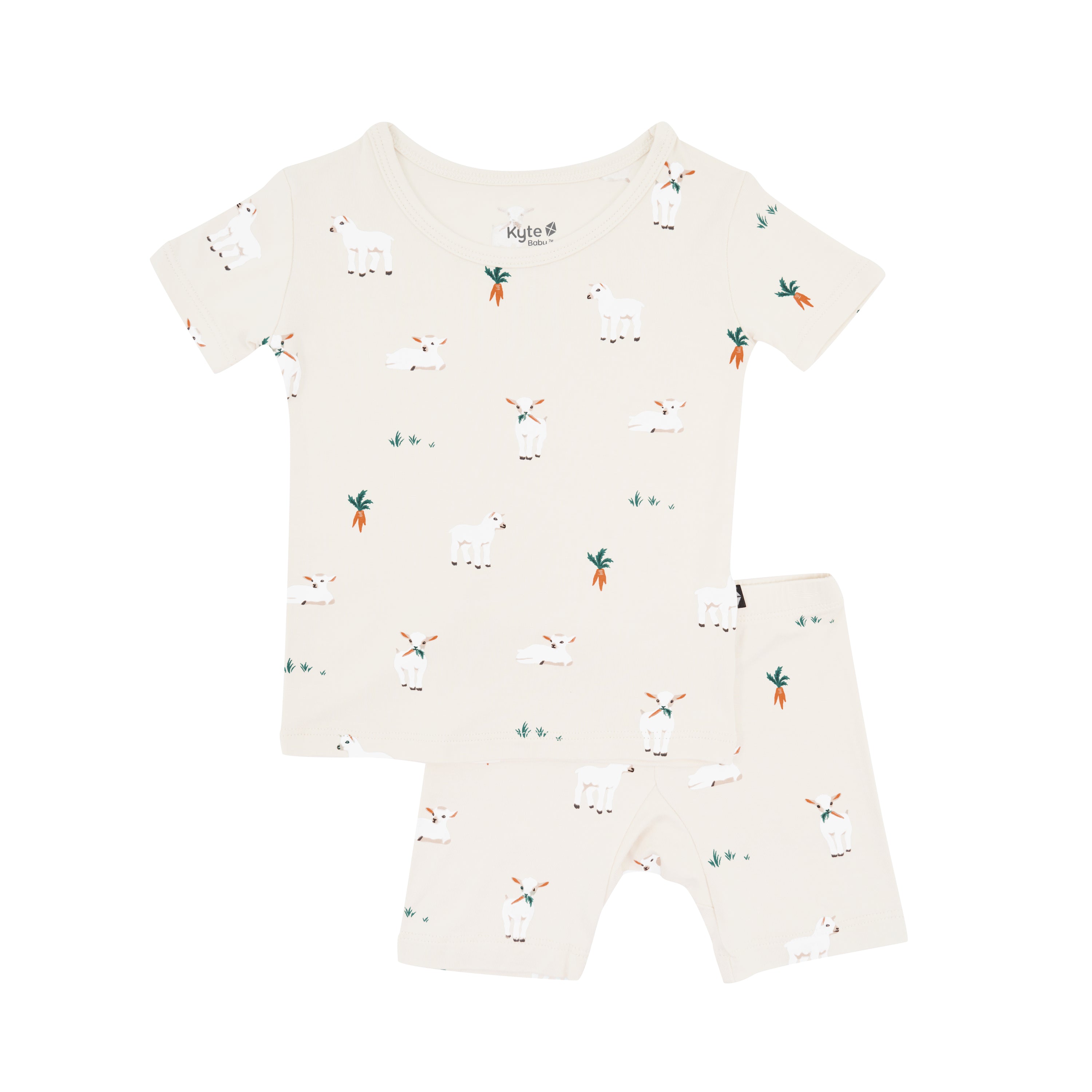 Kyte baby rainforest store short sleeve slumbersuit