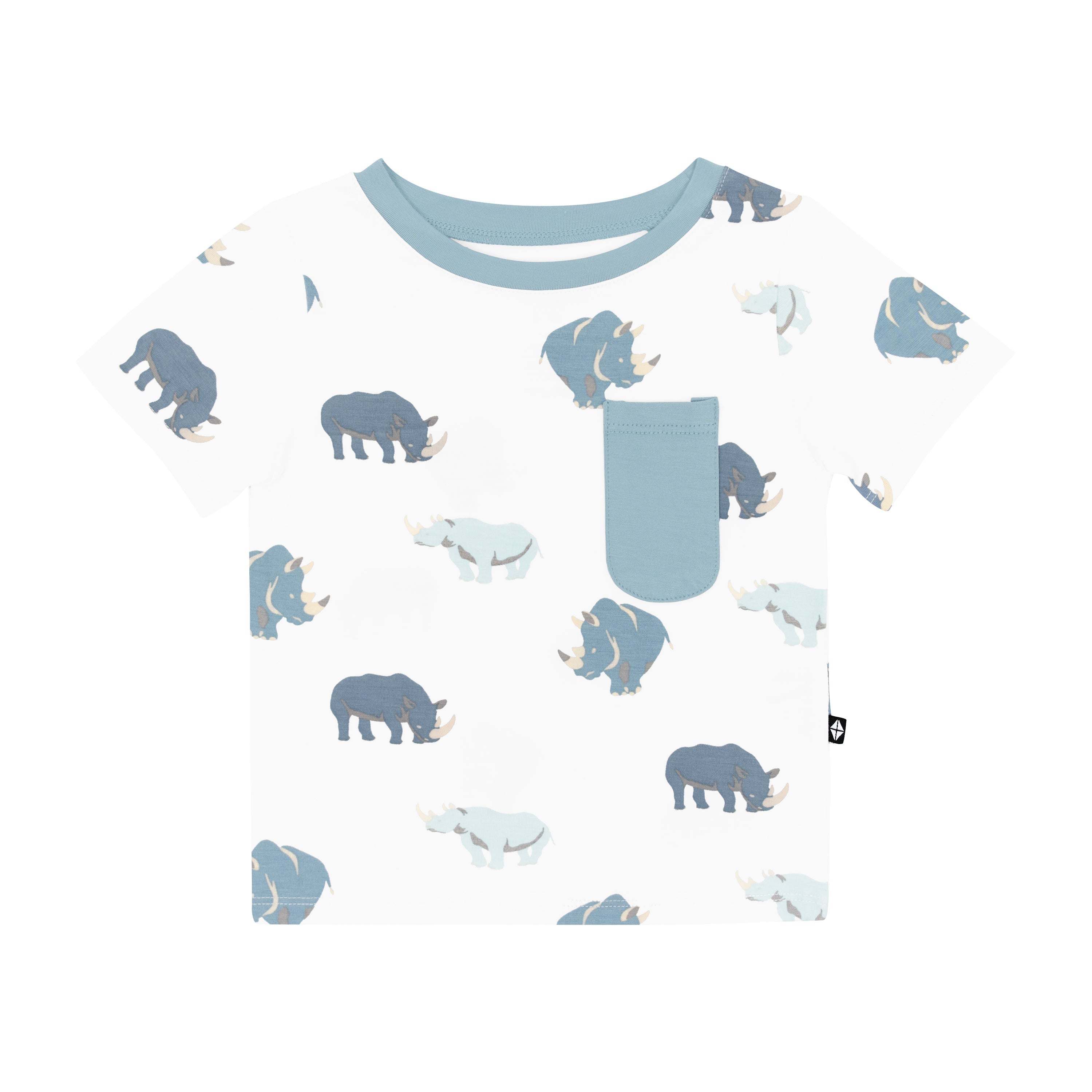 Toddler T-shirt in Rhino