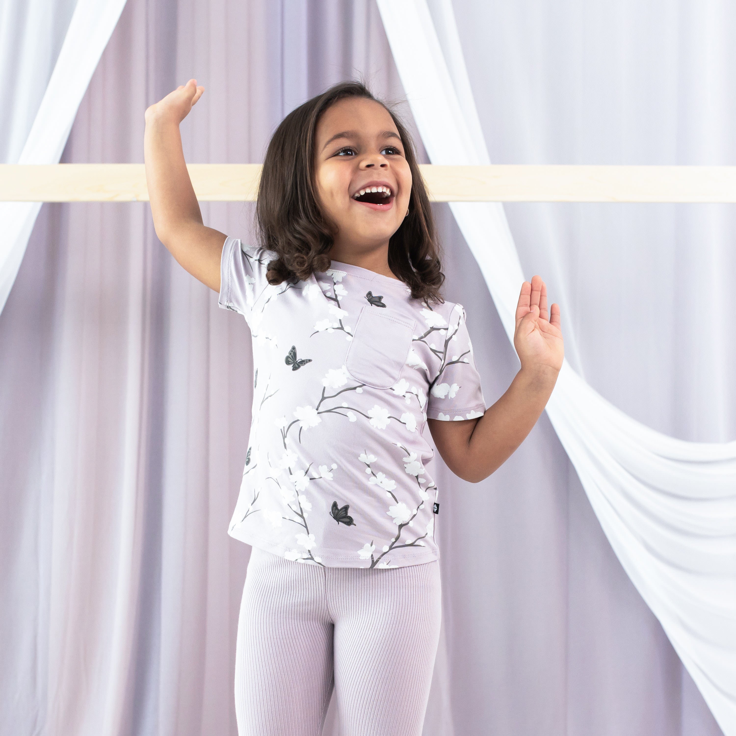 Toddler T-shirt in Cherry Blossom