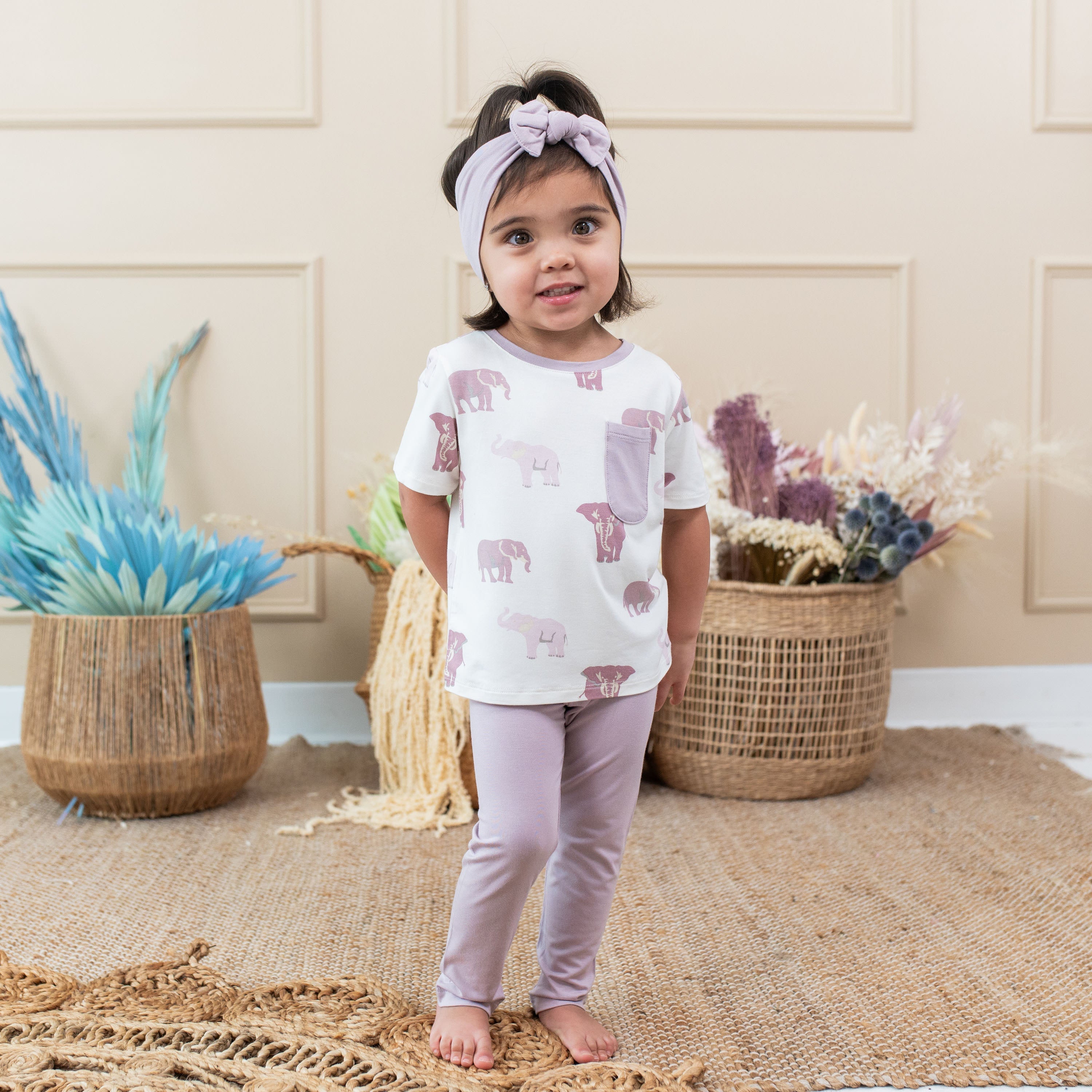 Toddler T-shirt in Elephant