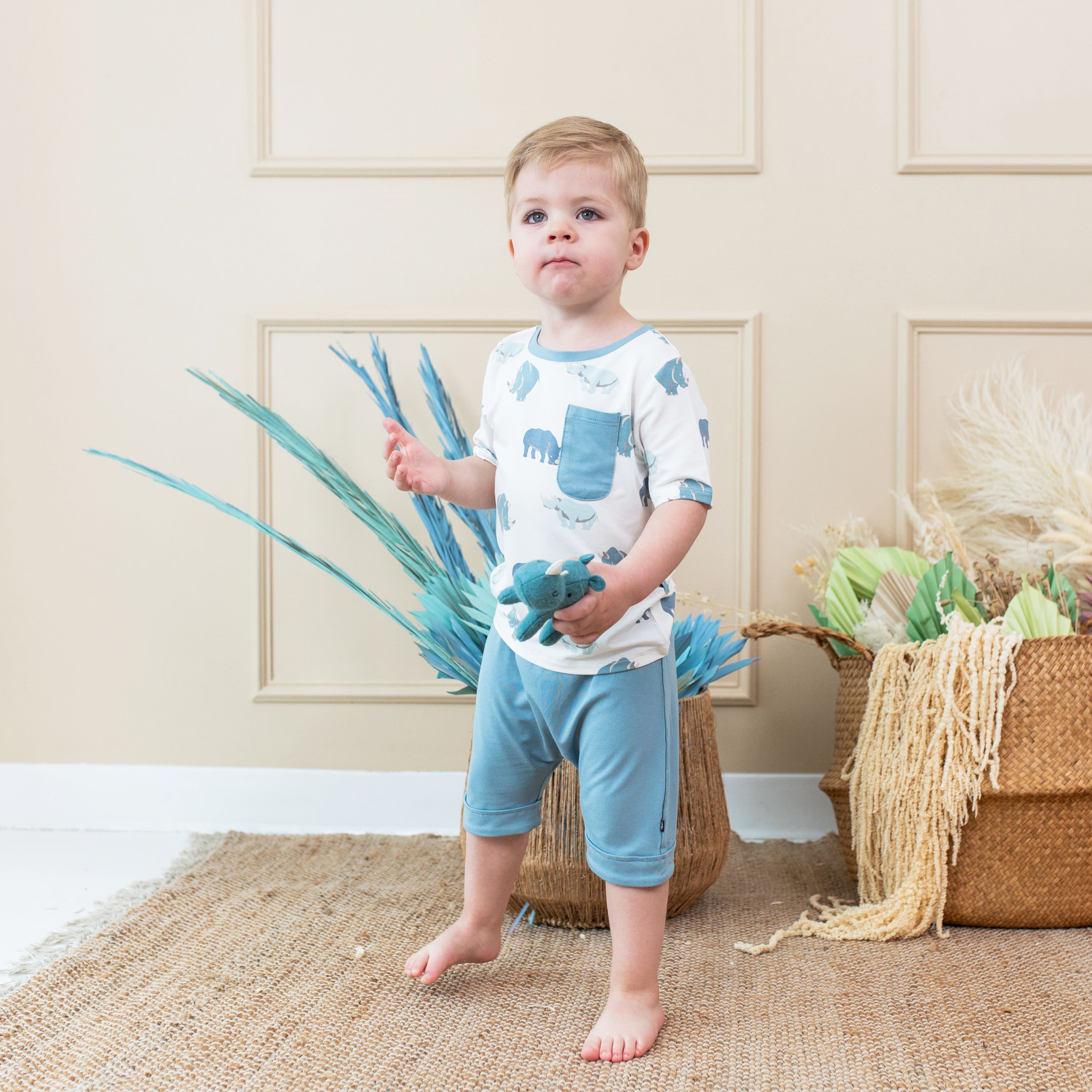 Toddler T-shirt in Rhino