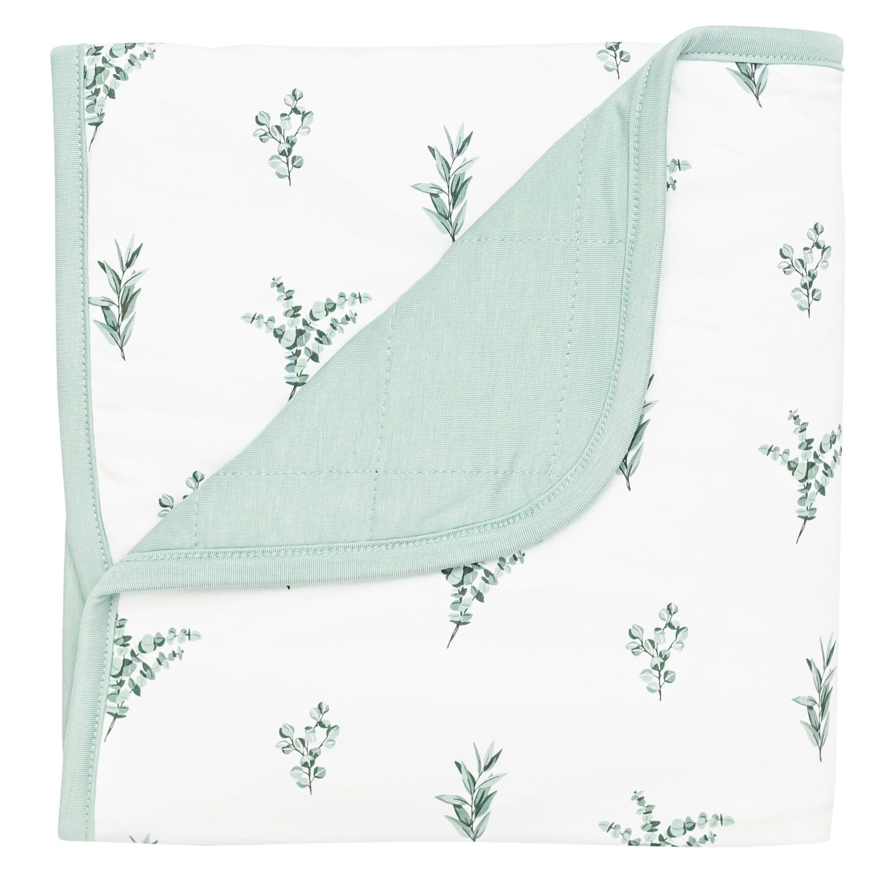 Kyte BABY Baby Blanket Eucalyptus / Infant Printed Baby Blanket in Eucalyptus