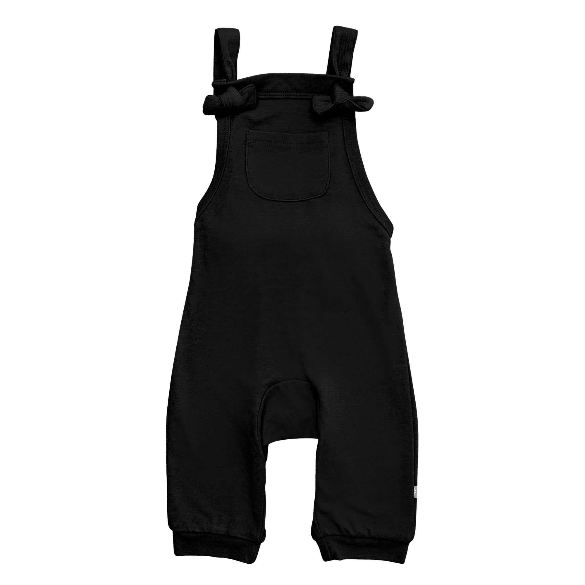 Kyte BABY Baby Overall Bamboo Jersey Overall in Midnight