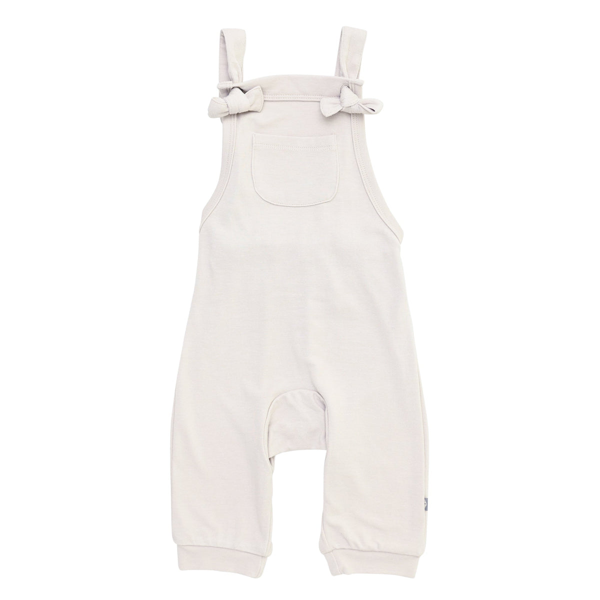 Kyte BABY Baby Overall Bamboo Jersey Overall in Oat