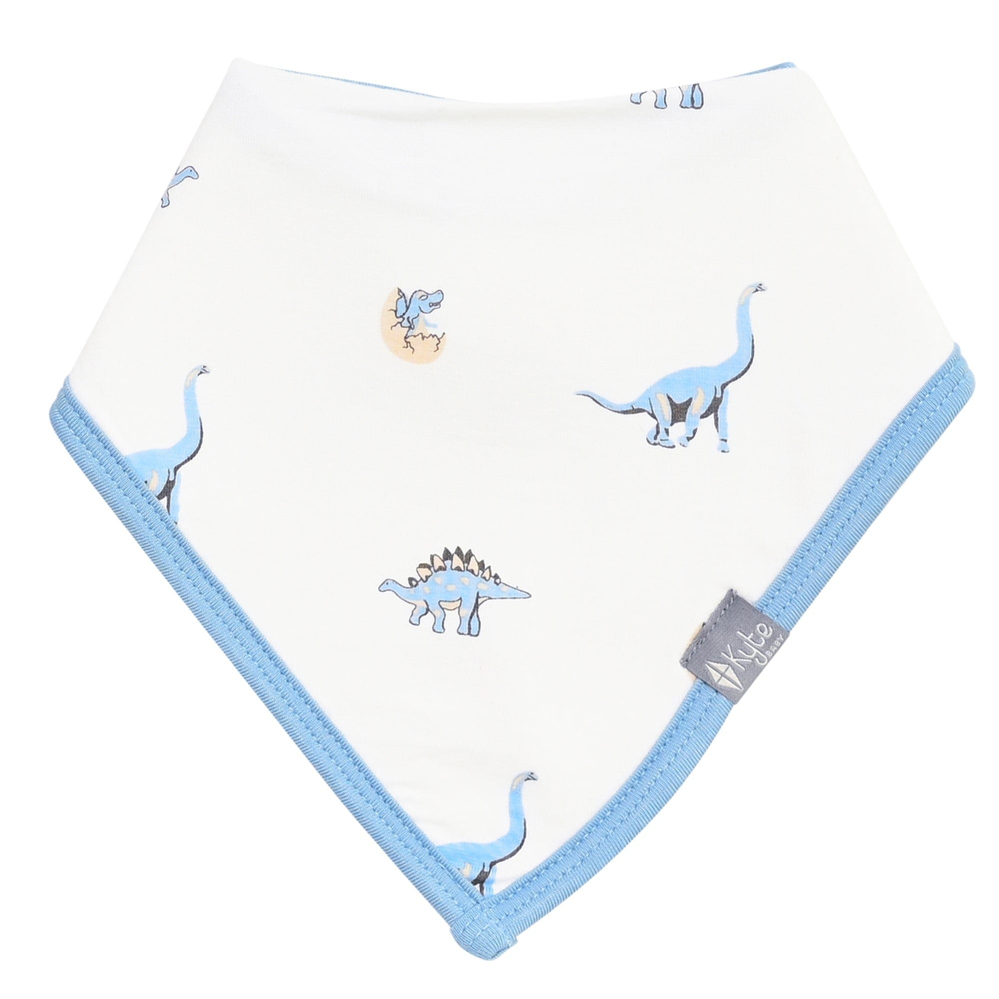 Kyte BABY Bib Jurassic Printed Bib in Jurassic