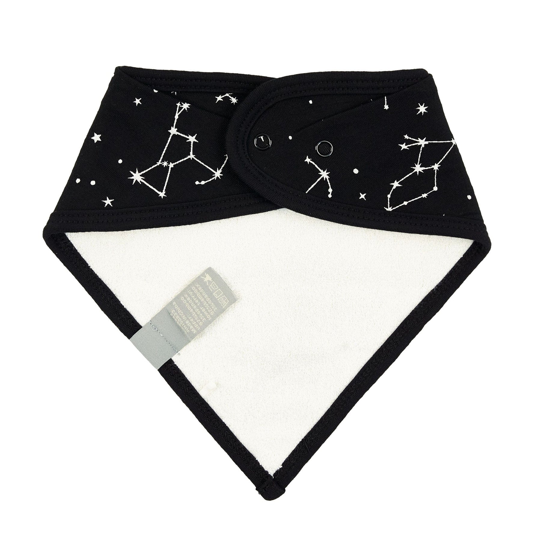 Kyte BABY Bib Midnight Constellations Bib in Midnight Constellations