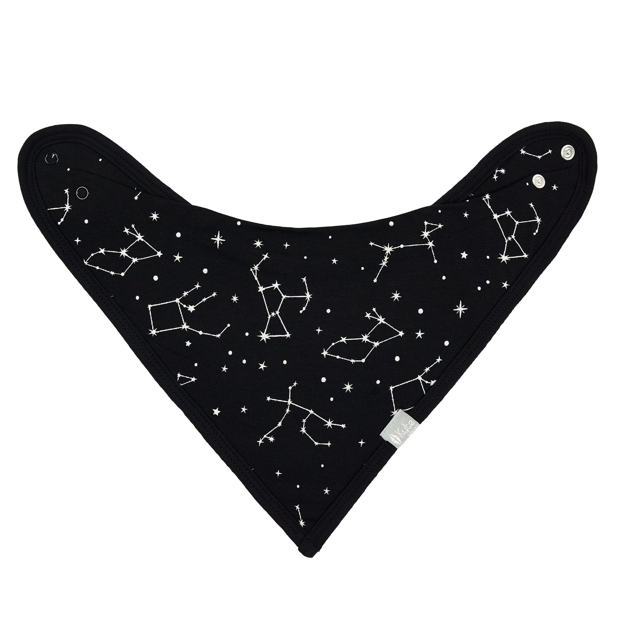 Kyte BABY Bib Midnight Constellations Bib in Midnight Constellations