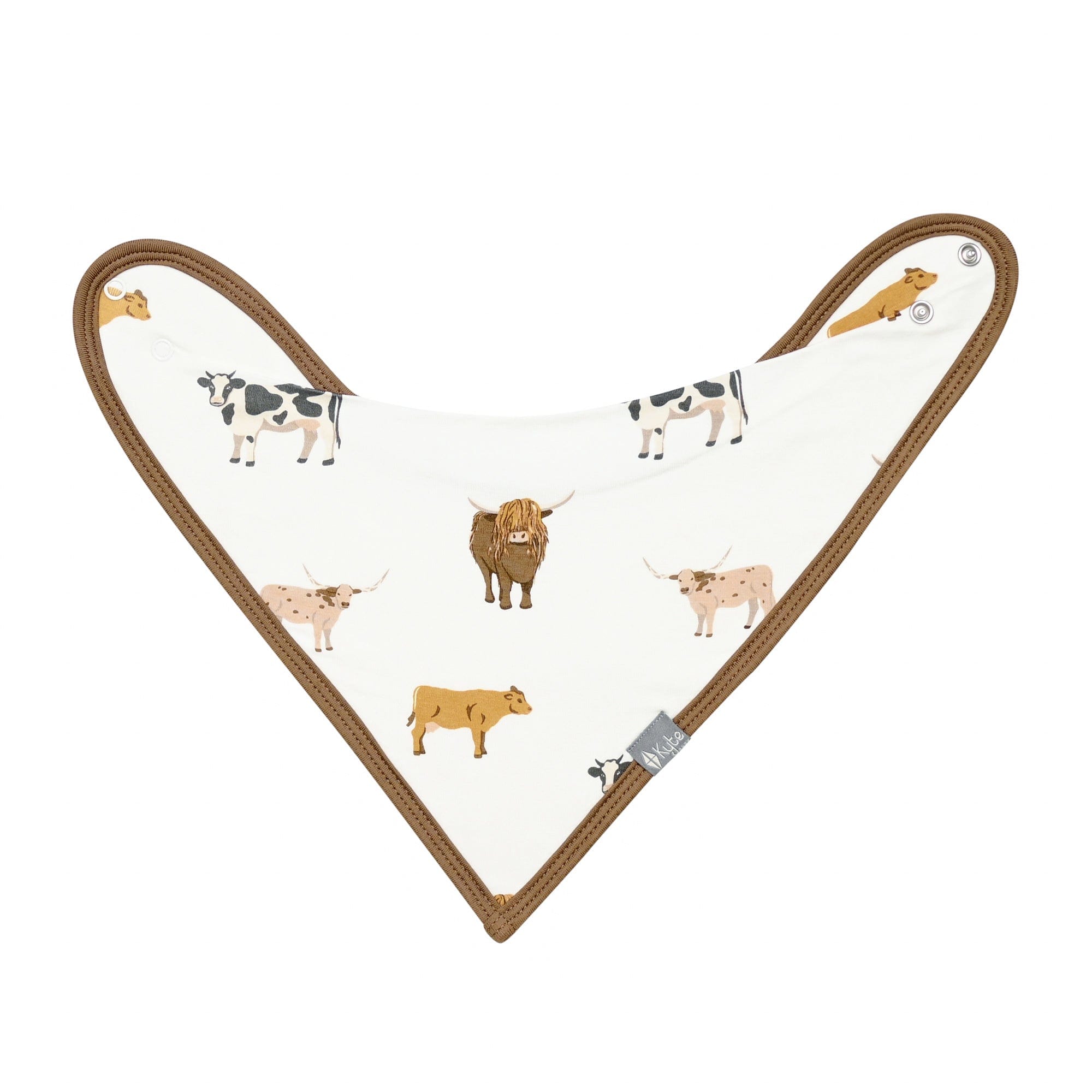 Kyte BABY Bib Moo Bib in Moo