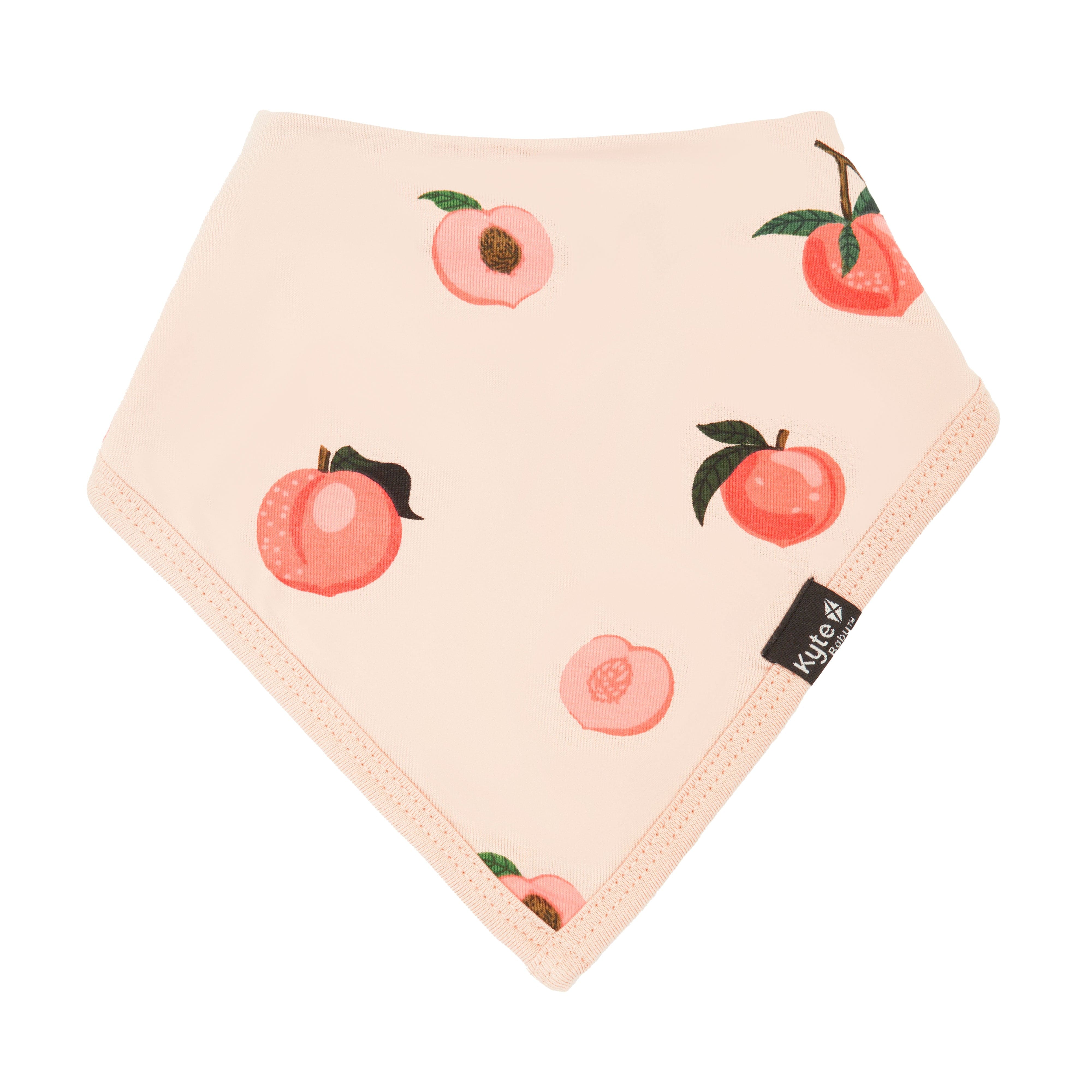 Kyte Baby Bib Peach Bib in Peach