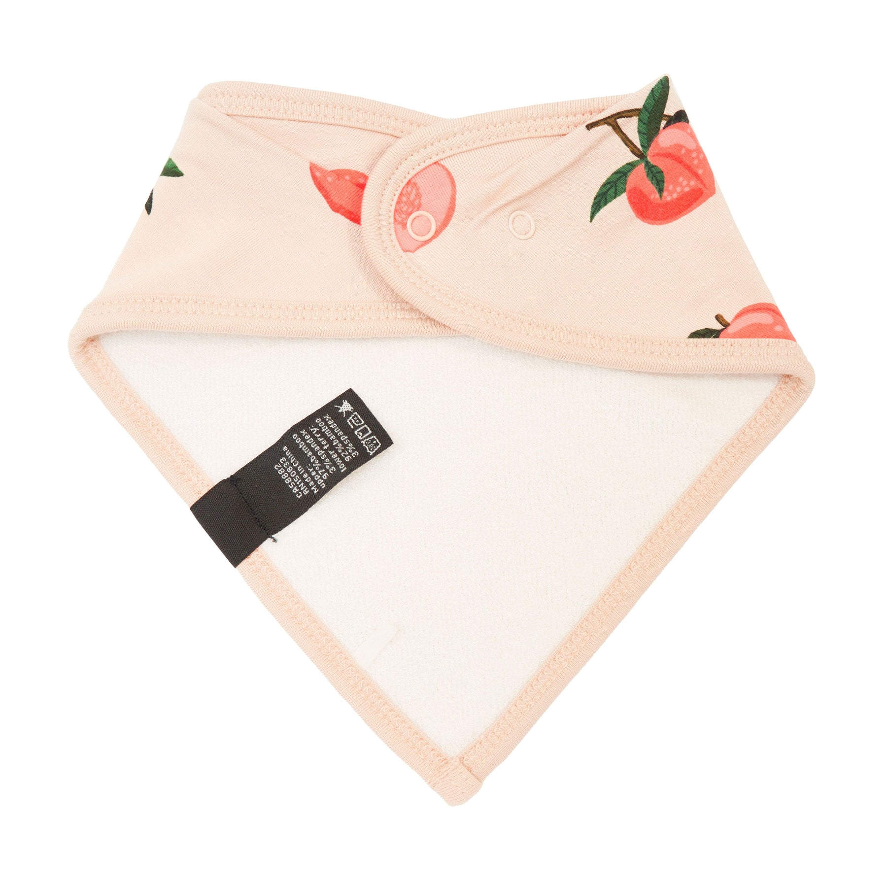 Kyte Baby Bib Peach Bib in Peach