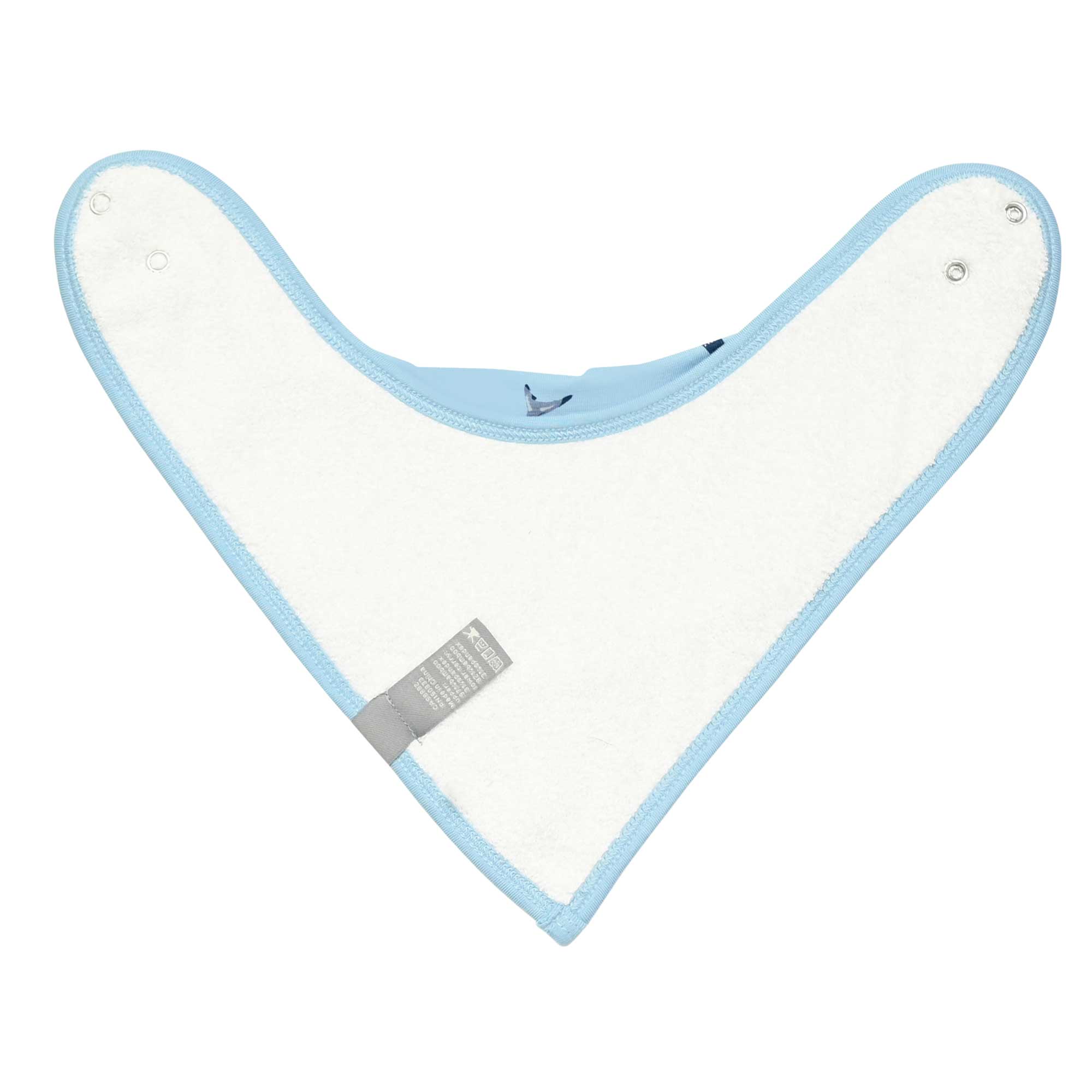 Kyte BABY Bib Stream Shark Bib in Stream Shark