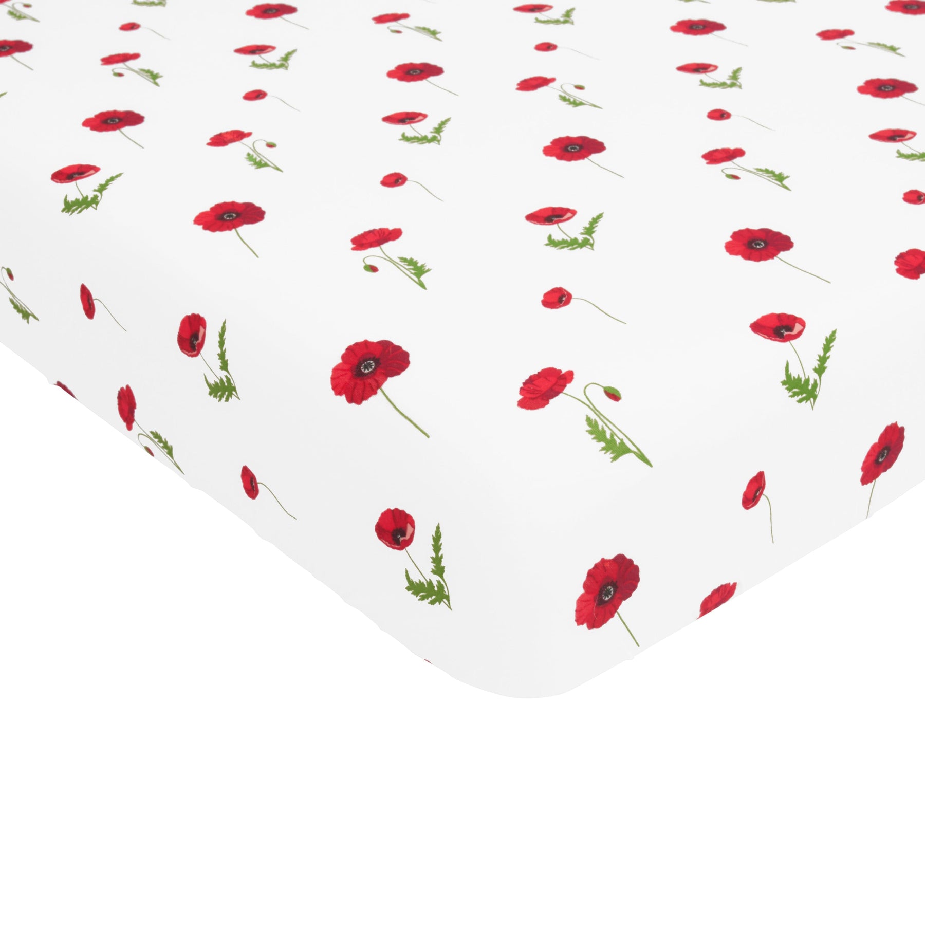 Kyte Baby Crib Sheet Cloud Poppies / Crib Sheet Crib Sheet in Cloud Poppies