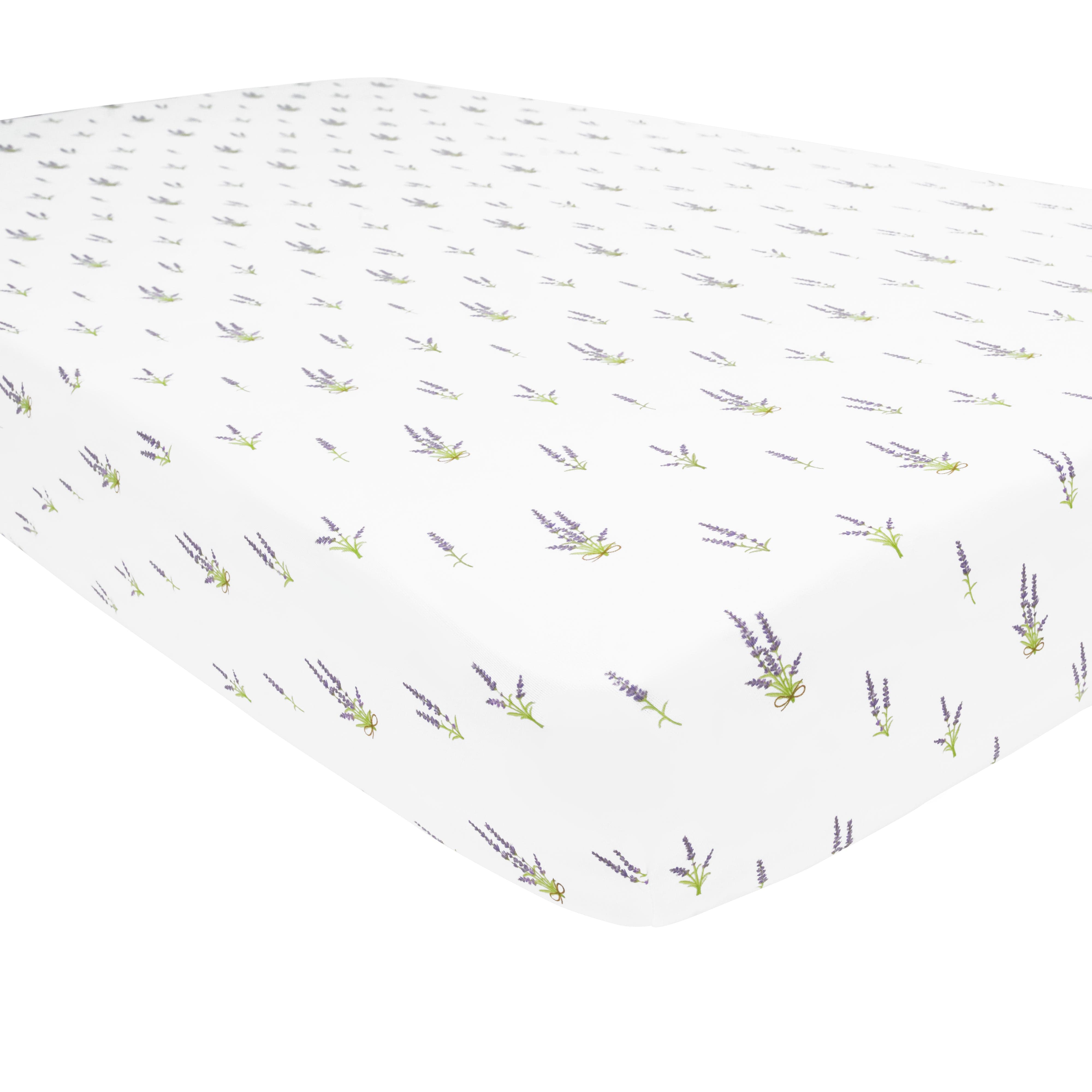 Kyte Baby Crib Sheet Exclusive Crib Sheet / Lavender Crib Sheet in Lavender