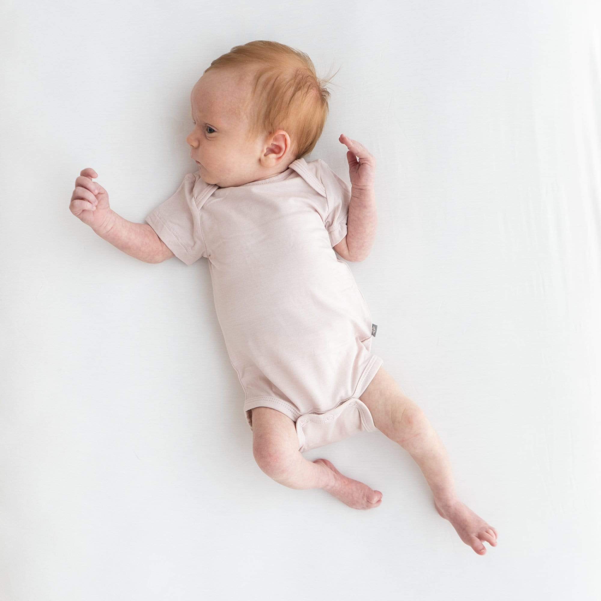 Kyte BABY Layette Bodysuit in Blush