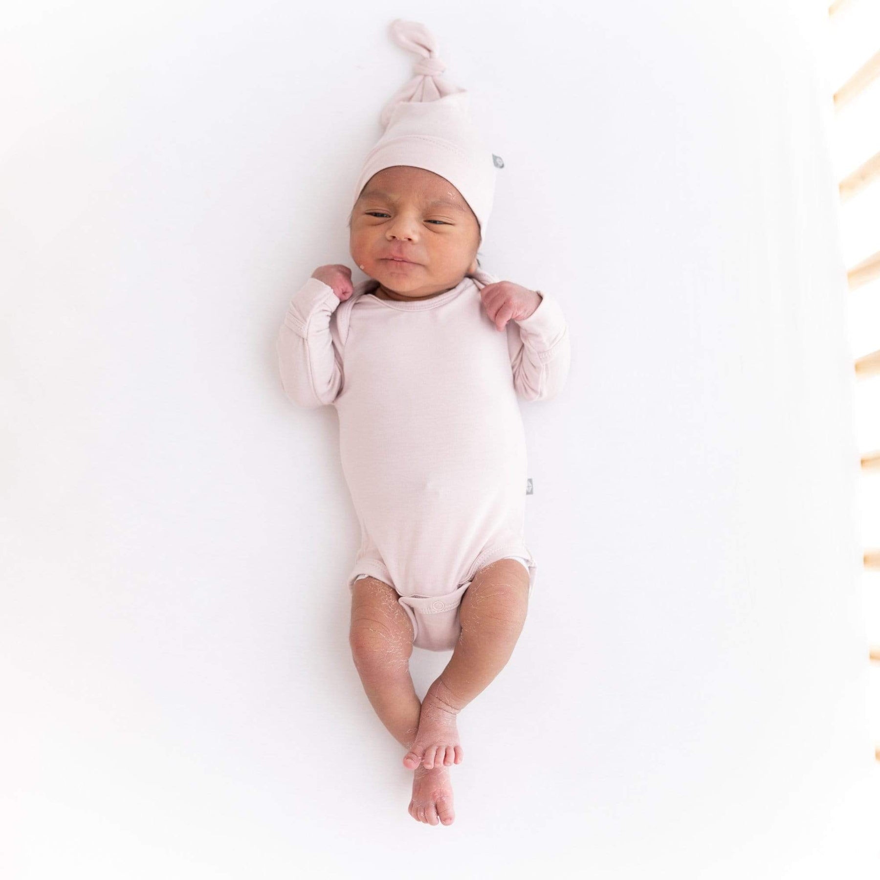 Kyte BABY Layette Bodysuit in Blush