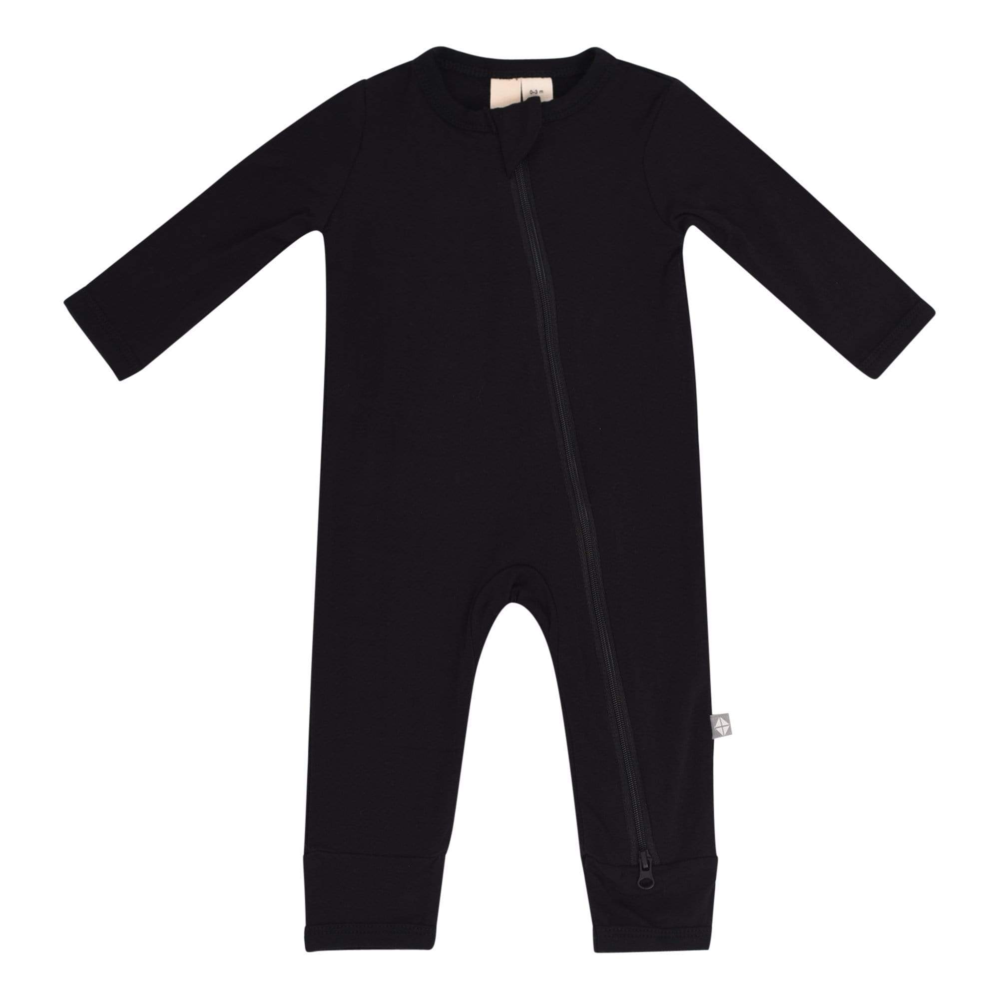 Kyte BABY Layette Midnight / Newborn Zippered Romper in Midnight