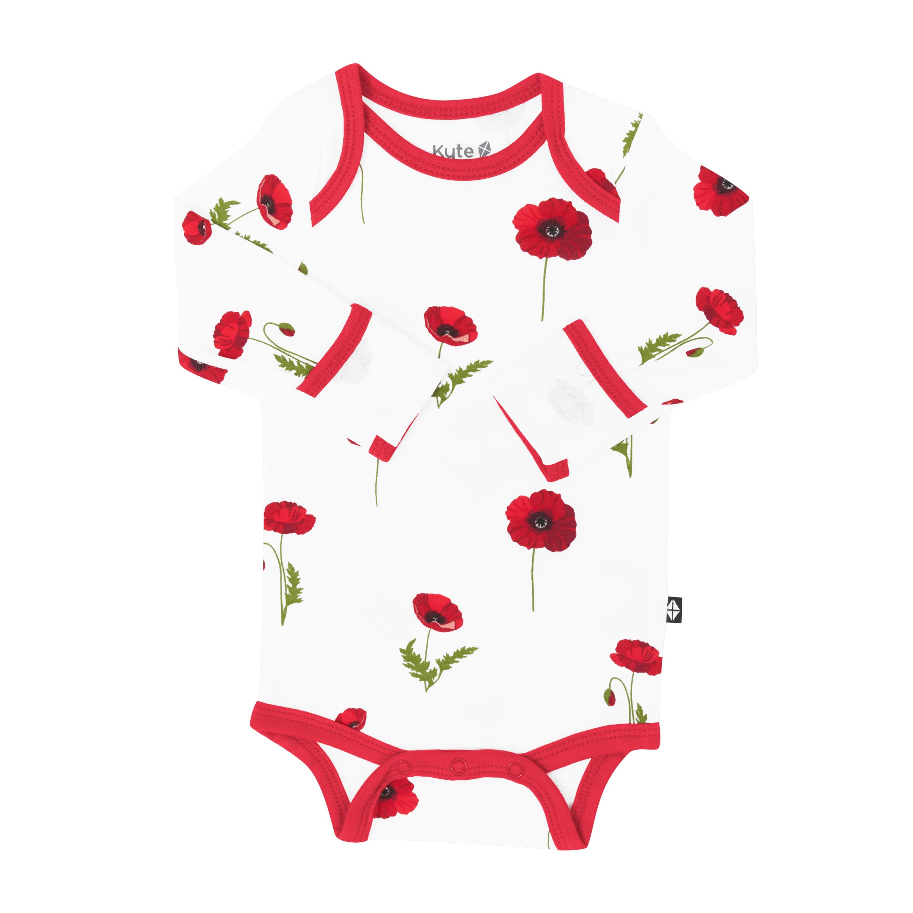 Kyte Baby Long Sleeve Bodysuit - Cloud Kyte Baby Long Sleeve Bodysuit - Cloud