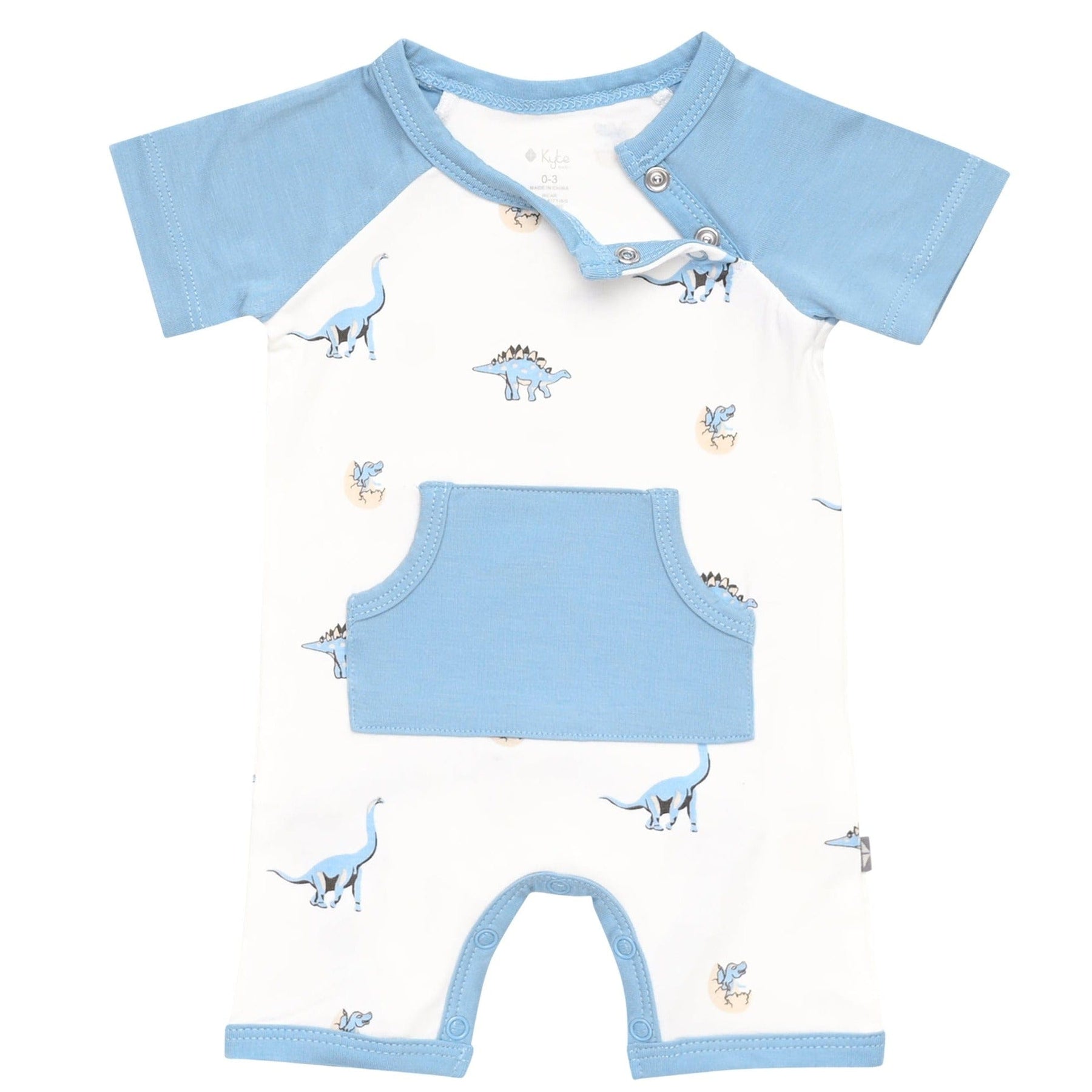 Kyte BABY Short Alls Short All in Jurassic