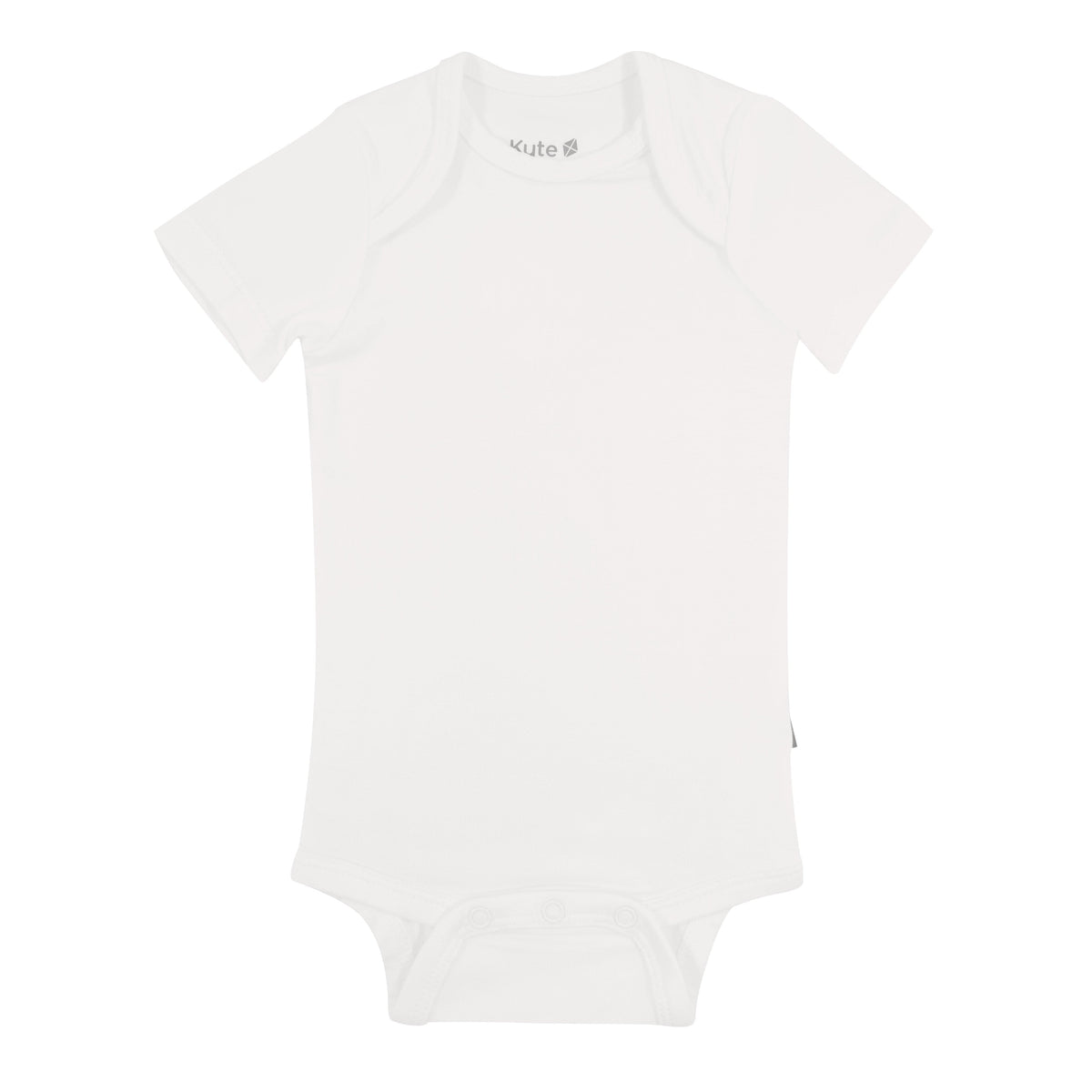 Kyte BABY Short Sleeve Bodysuits Bodysuit in Cloud