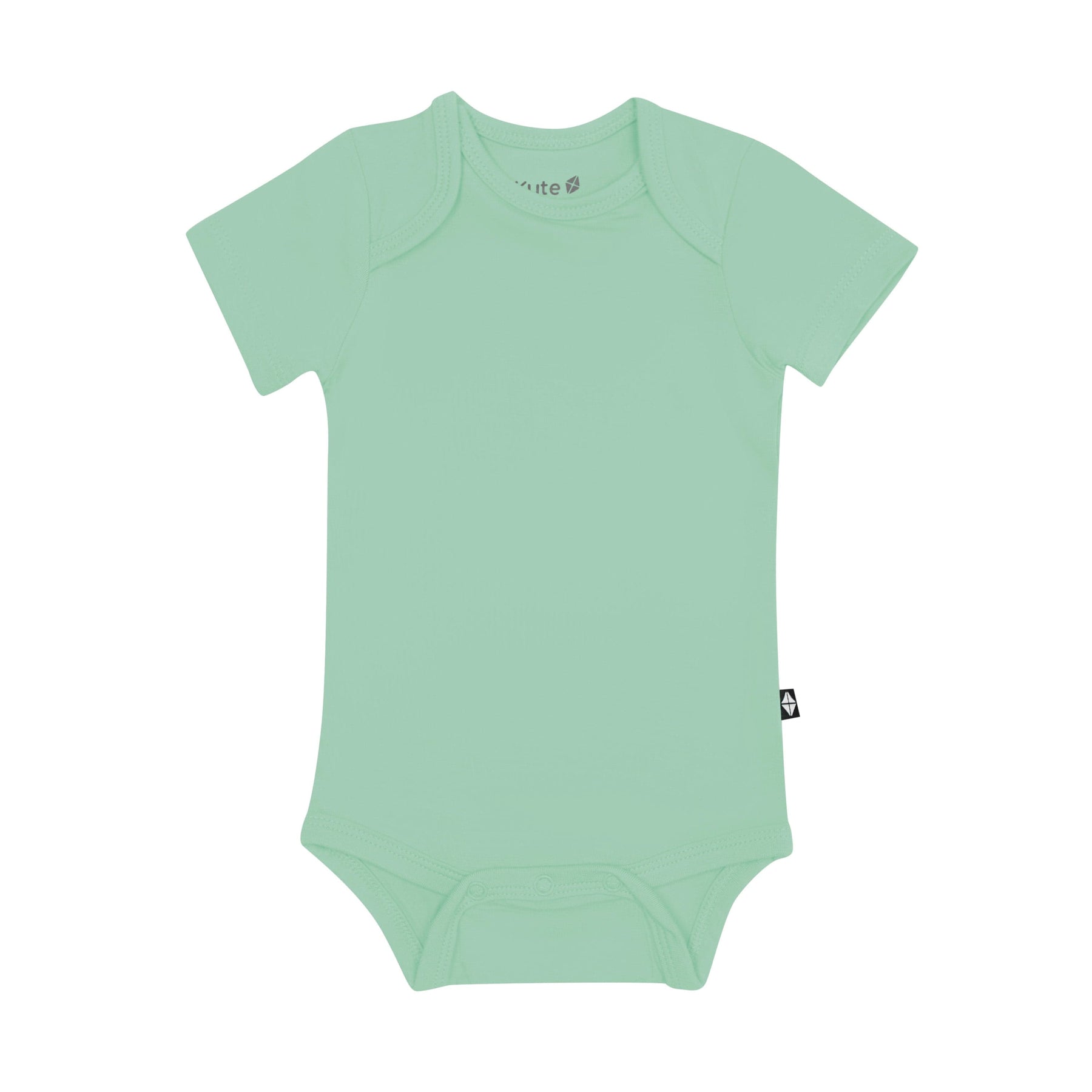 Kyte Baby Short Sleeve Bodysuits Bodysuit in Wasabi