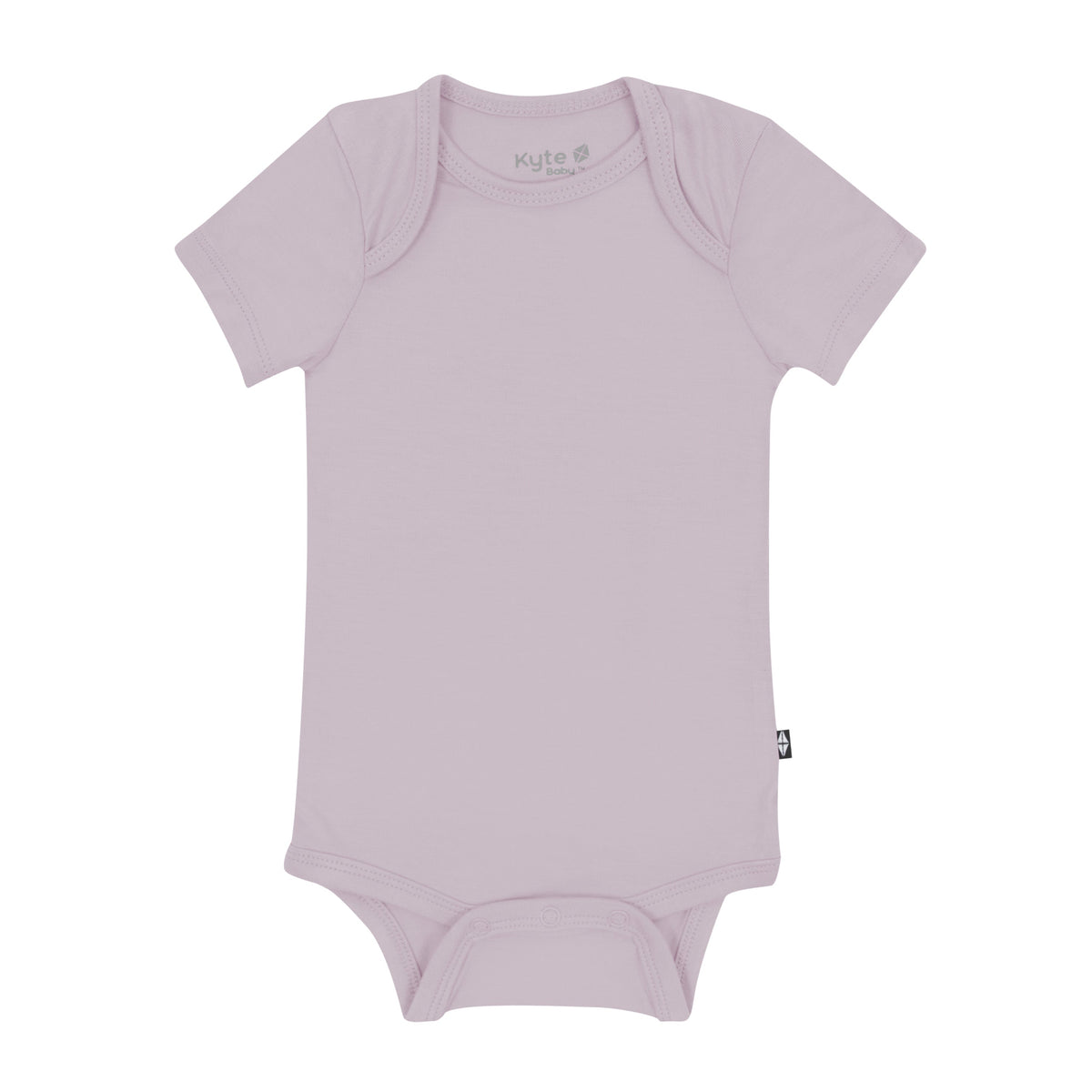 Kyte Baby Short Sleeve Bodysuits Bodysuit in Wisteria