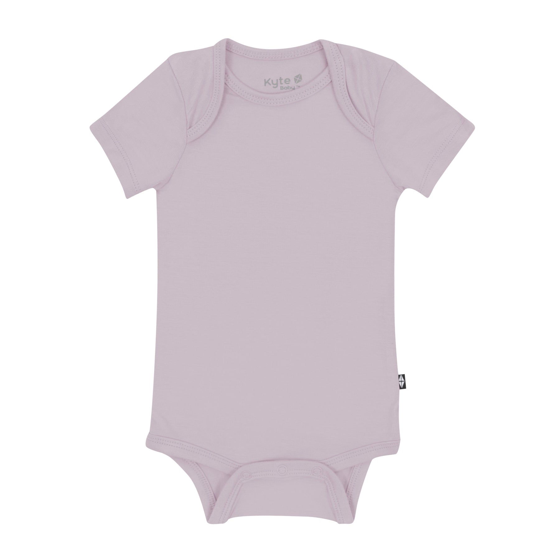 Kyte Baby Short Sleeve Bodysuits Bodysuit in Wisteria