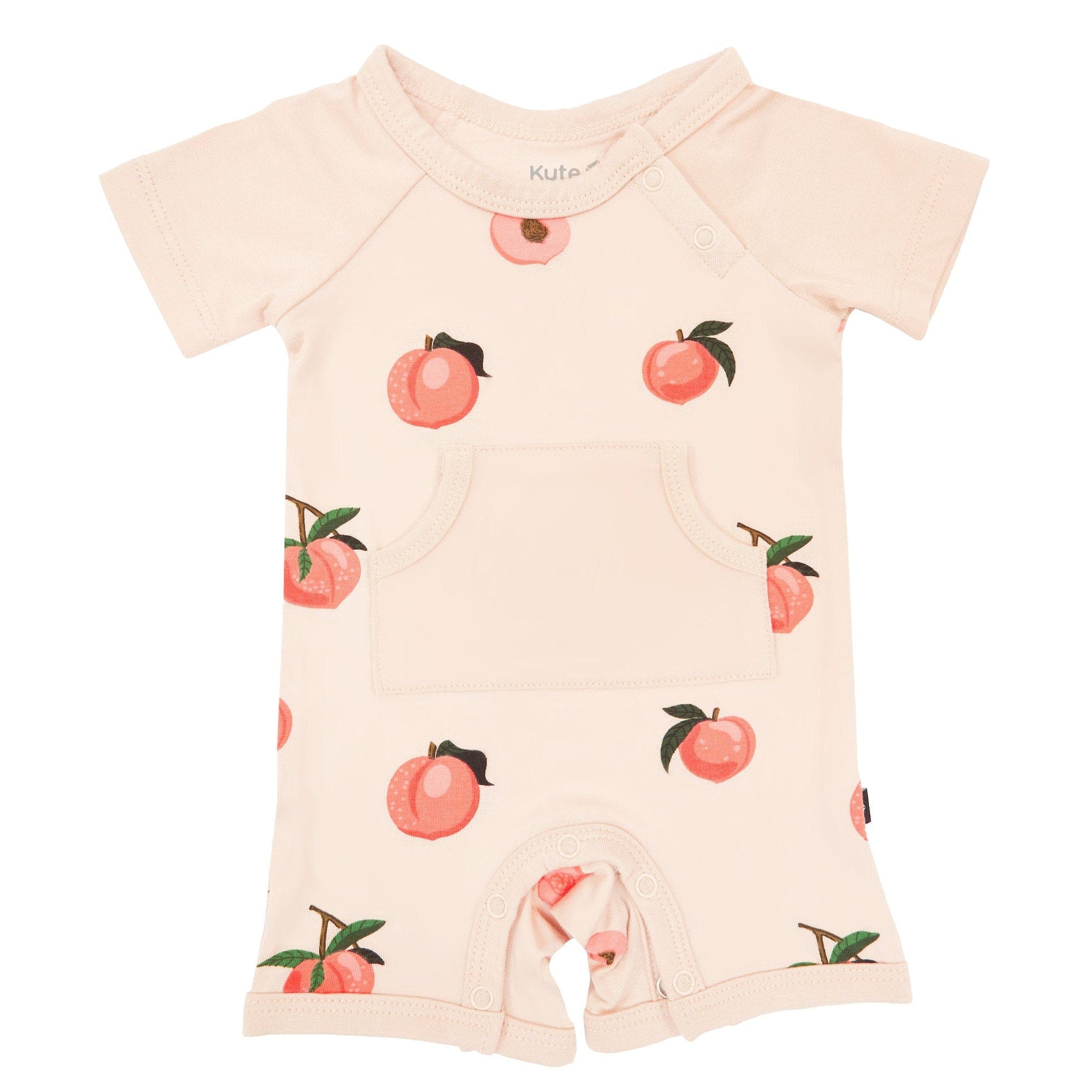 Kyte Baby Shortall Shortall in Peach