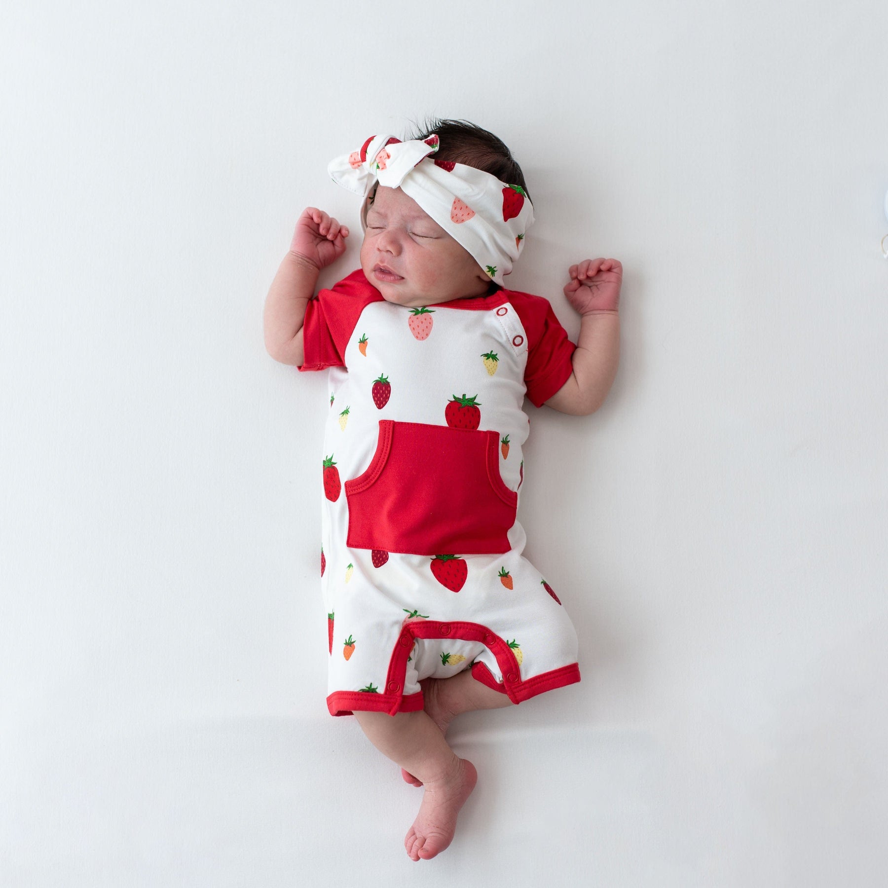 Kyte BABY Shortall Shortall in Strawberry