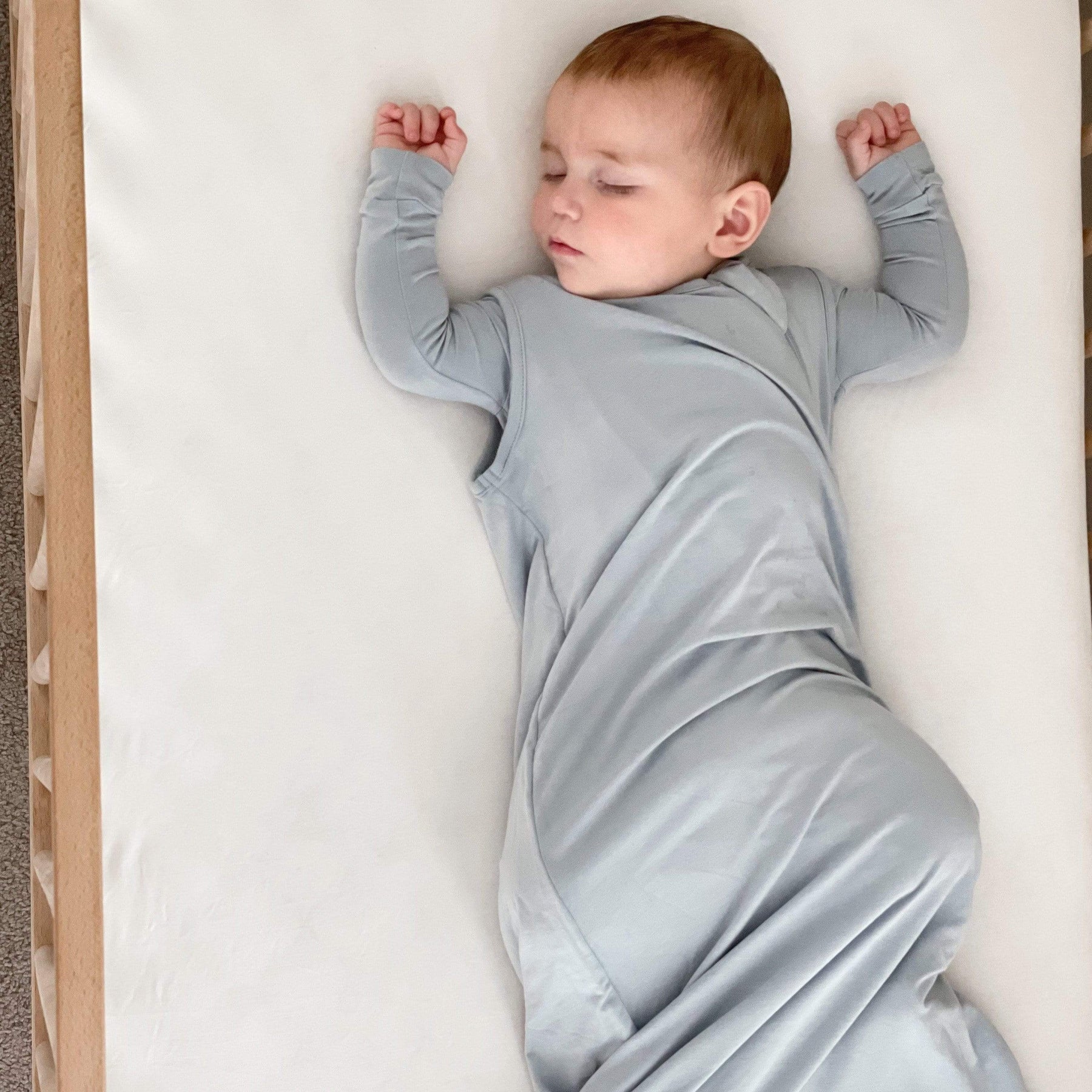 Kyte BABY Sleep Bag 0.5 Tog Sleep Bag in Fog 0.5