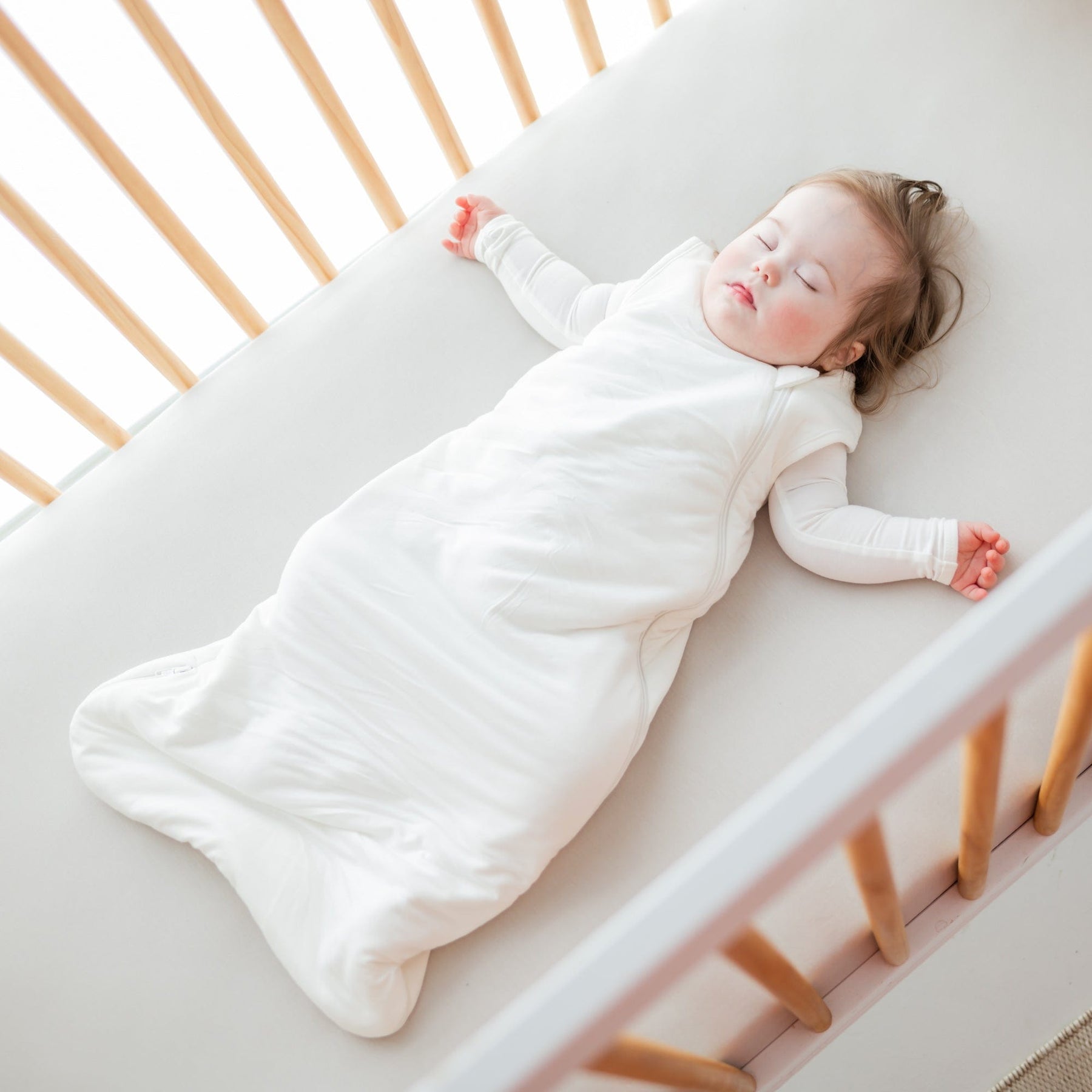 Kyte BABY Sleep Bag 1.0 Tog Sleep Bag in Cloud 1.0