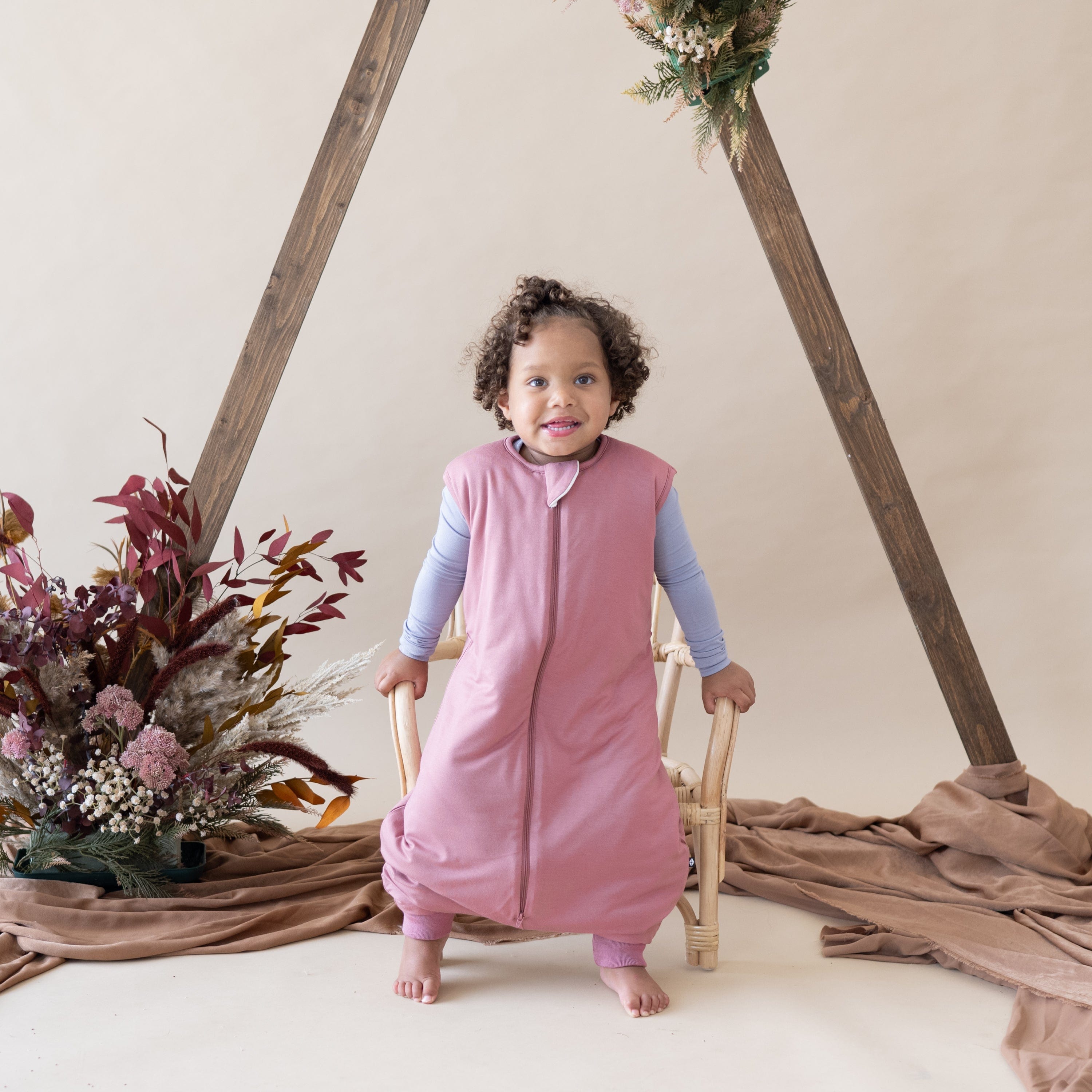 Kyte Baby Sleep Bag Walker Sleep Bag Walker in Dusty Rose 1.0