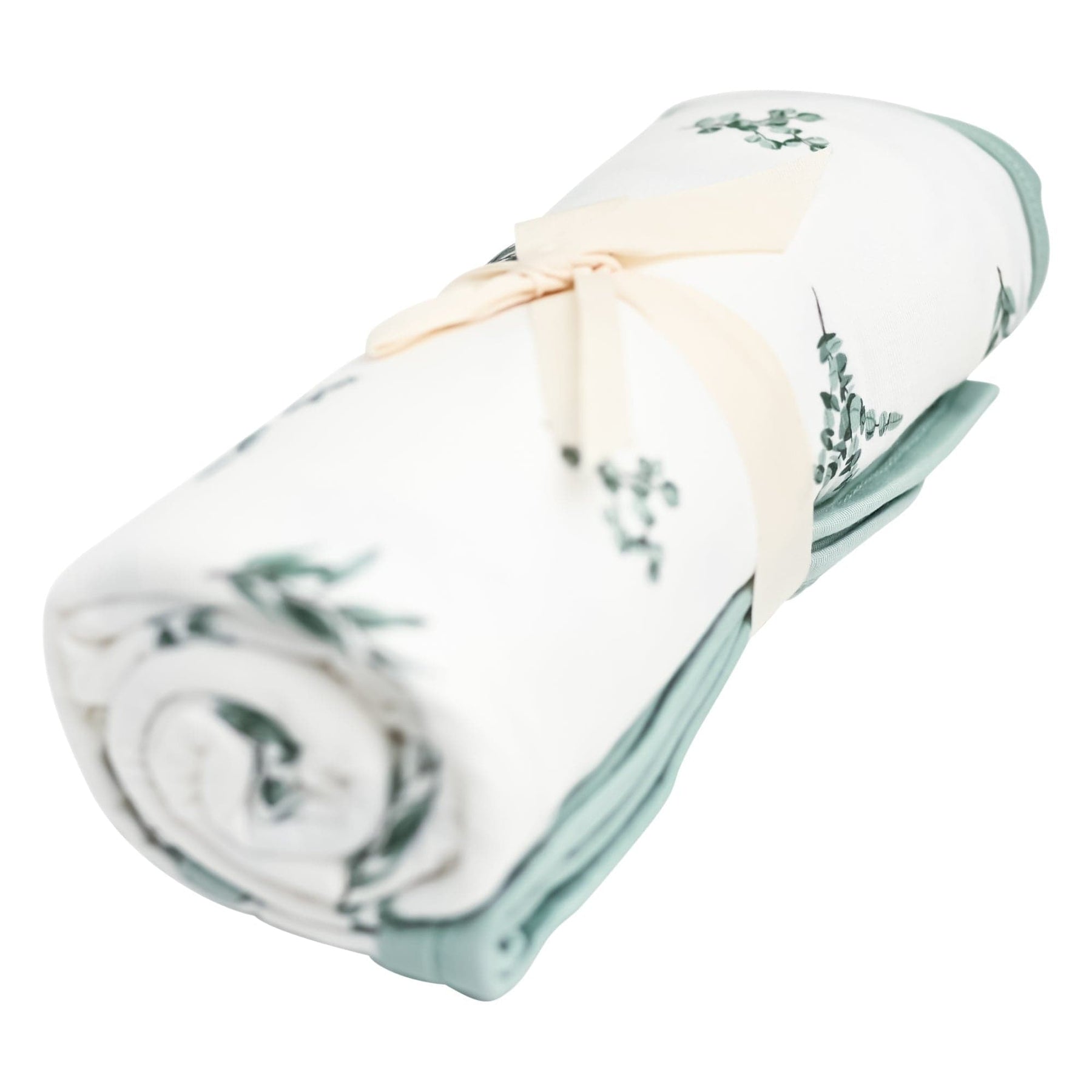 Kyte BABY Swaddling Blanket Eucalyptus / Infant Printed Swaddle Blanket in Eucalyptus