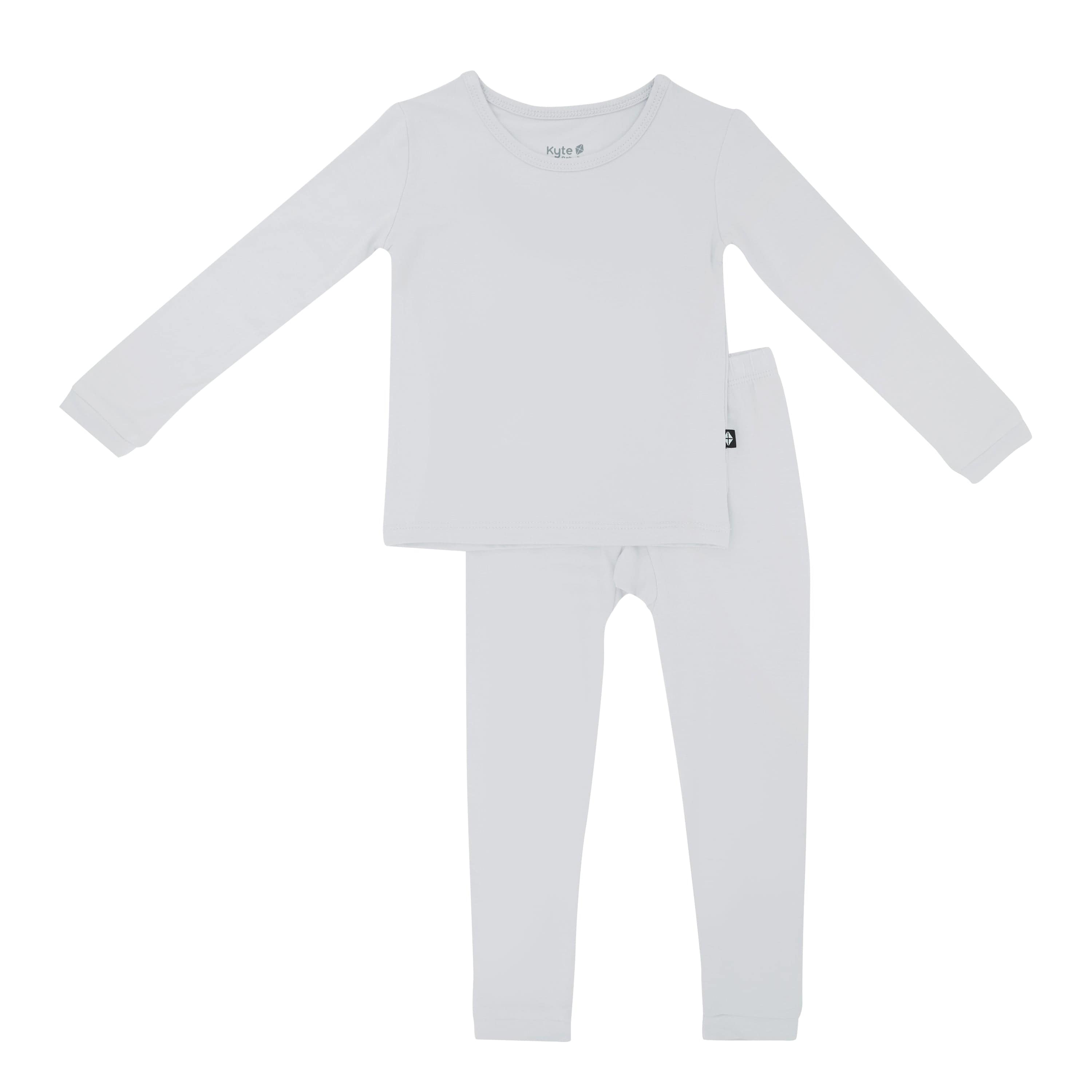 Kyte Baby Toddler Long Sleeve Pajamas Long Sleeve Pajamas in Storm