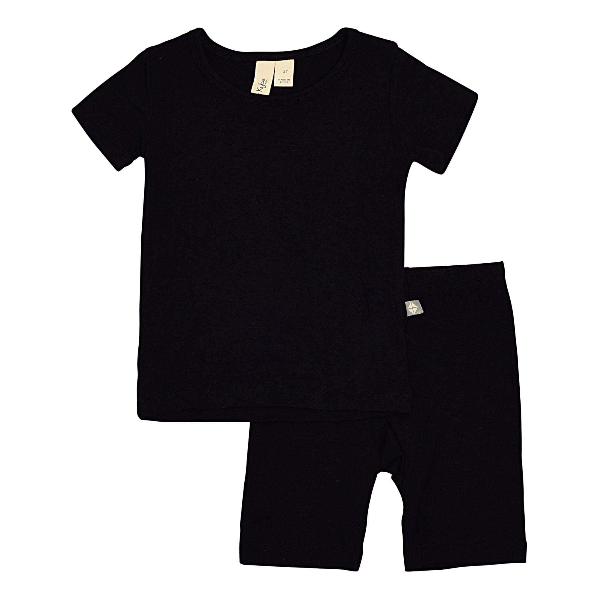 Kyte BABY Toddler Pajama Short Sleeve Toddler Pajama Set in Midnight