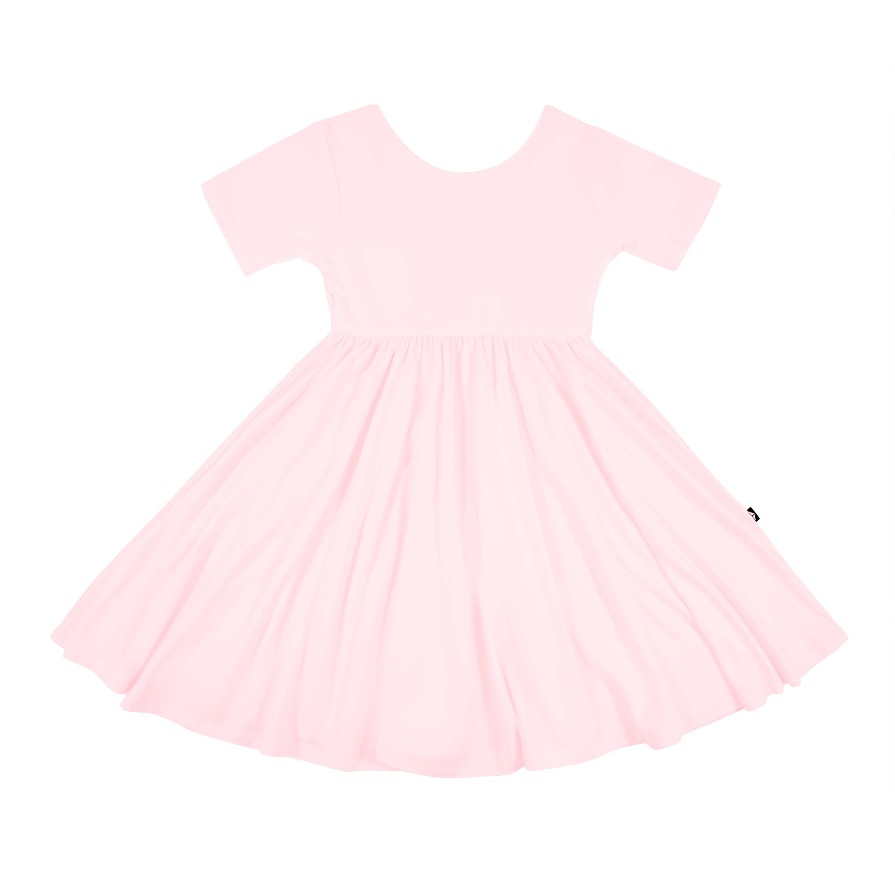 Kyte Baby Toddler Short Sleeve Twirl Dress Twirl Dress in Sakura