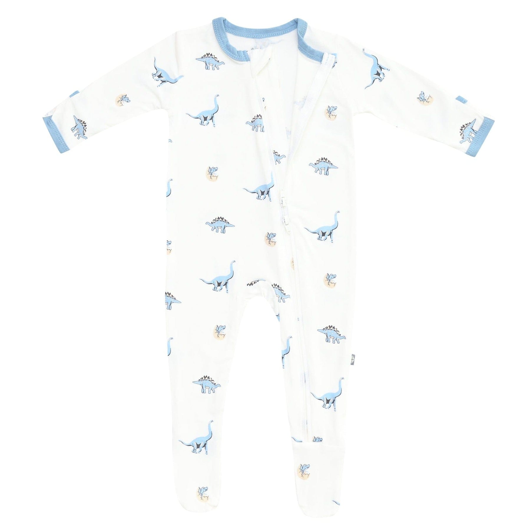 Kyte BABY Zippered Footies Printed Zippered Footie in Jurassic