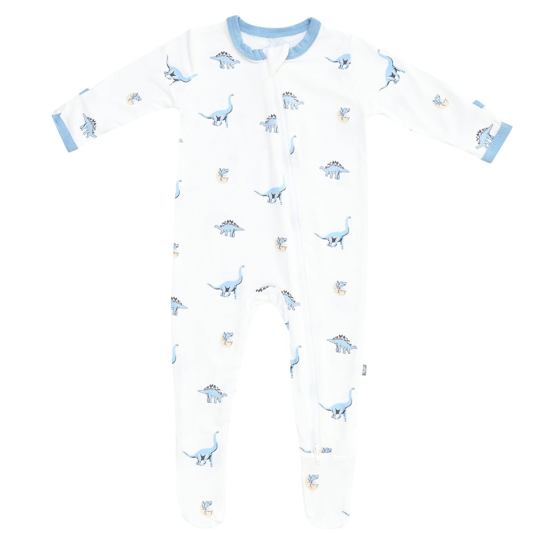 Kyte BABY Zippered Footies Printed Zippered Footie in Jurassic