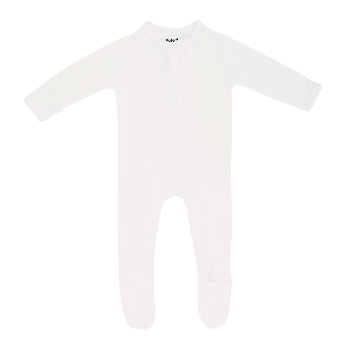 Kyte BABY Zippered Footies Zippered Footie in Cloud