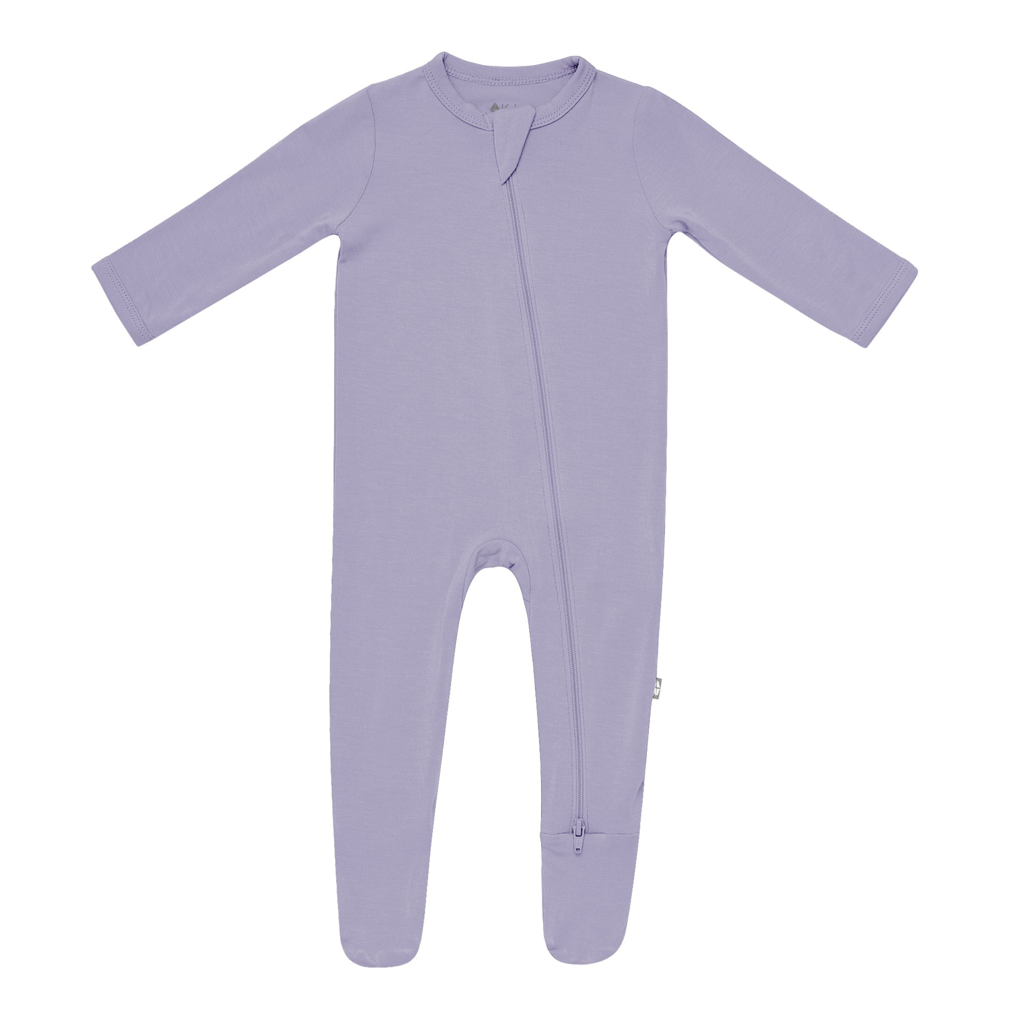 Kyte BABY Zippered Footies Zippered Footie in Taro