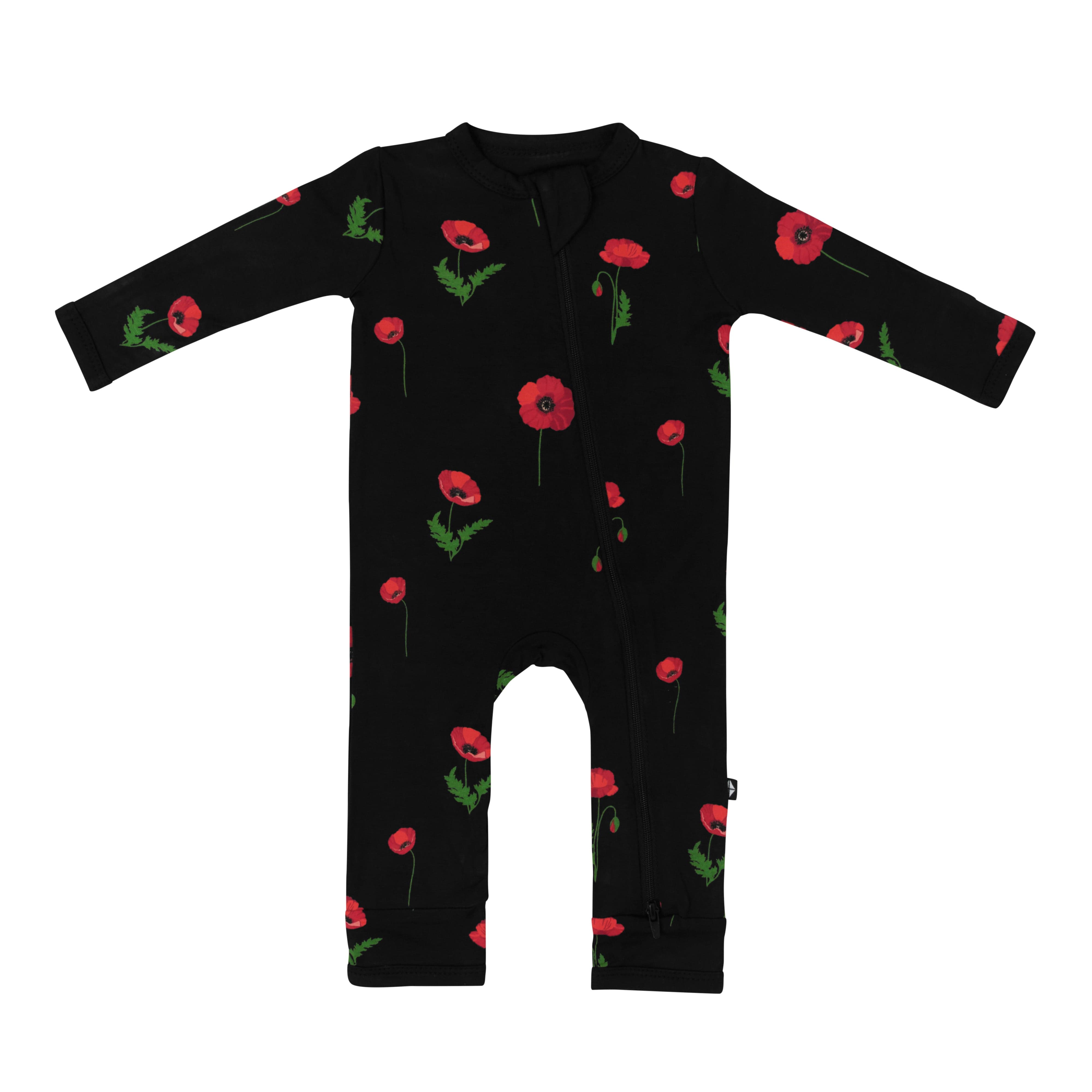 Kyte Baby Zippered Romper - Midnight Kyte Baby Zippered Romper - Midnight
